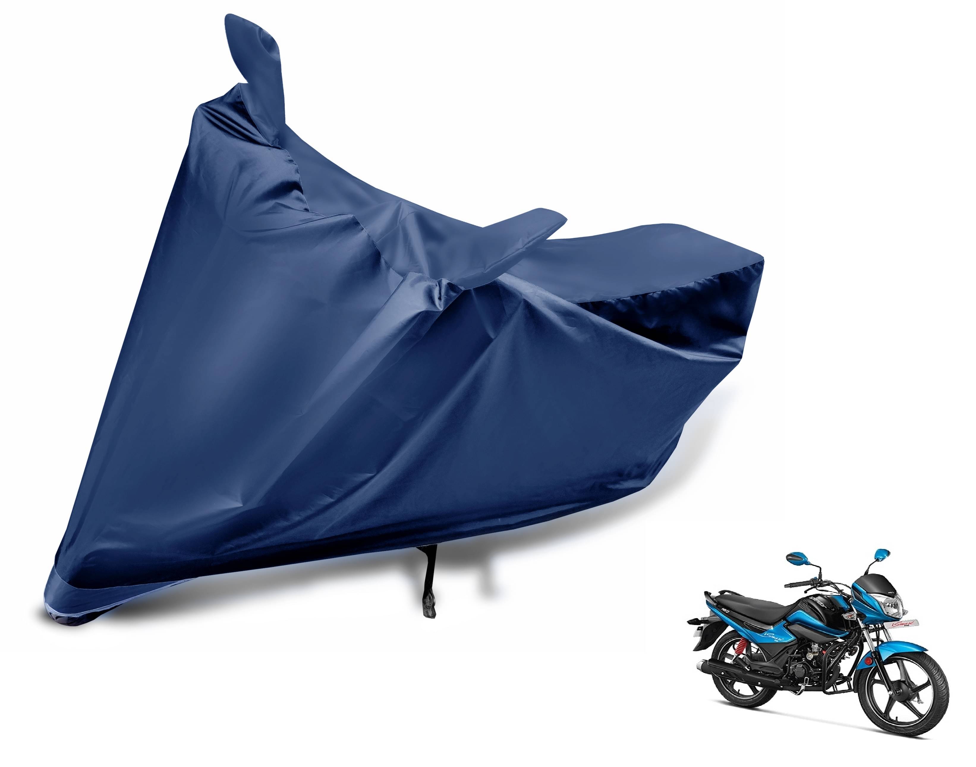 Mockhe Bike Body Cover for Hero Splendor iSmart ( Pack of 1 ) , Navy Blue Mockhe Bike Body Cover for Hero Splendor iSmart ( Pack of 1 ) , Navy Blue