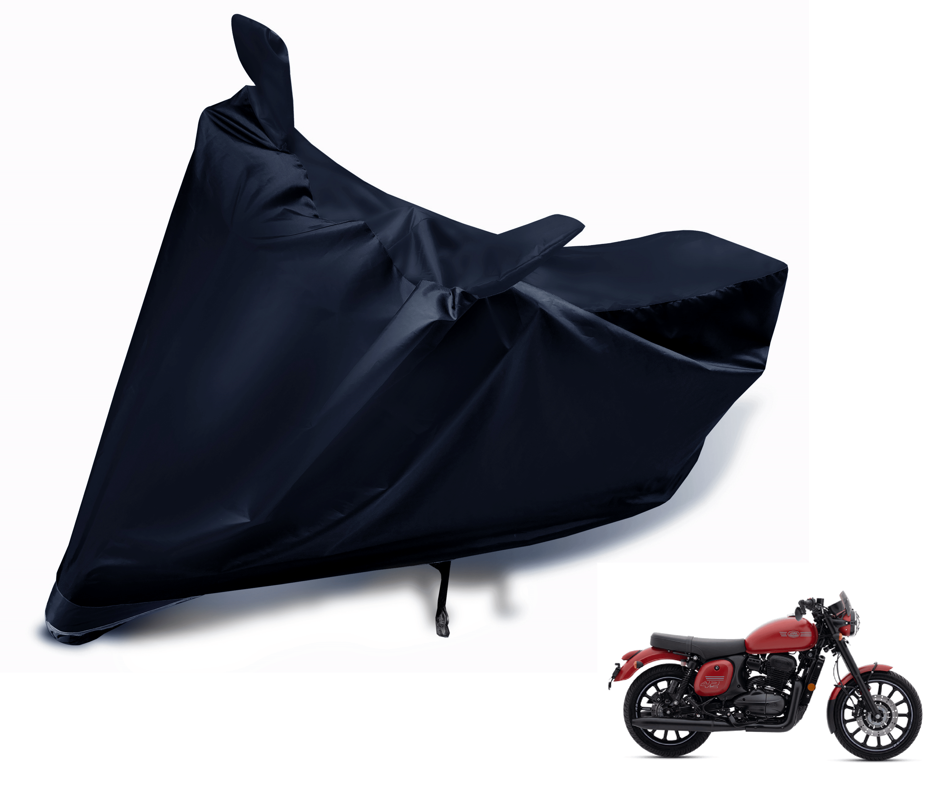 Mockhe Bike Body Cover for All Brands All Bike Models ( Pack of 1 ) , Black Mockhe Bike Body Cover for All Brands All Bike Models ( Pack of 1 ) , Black