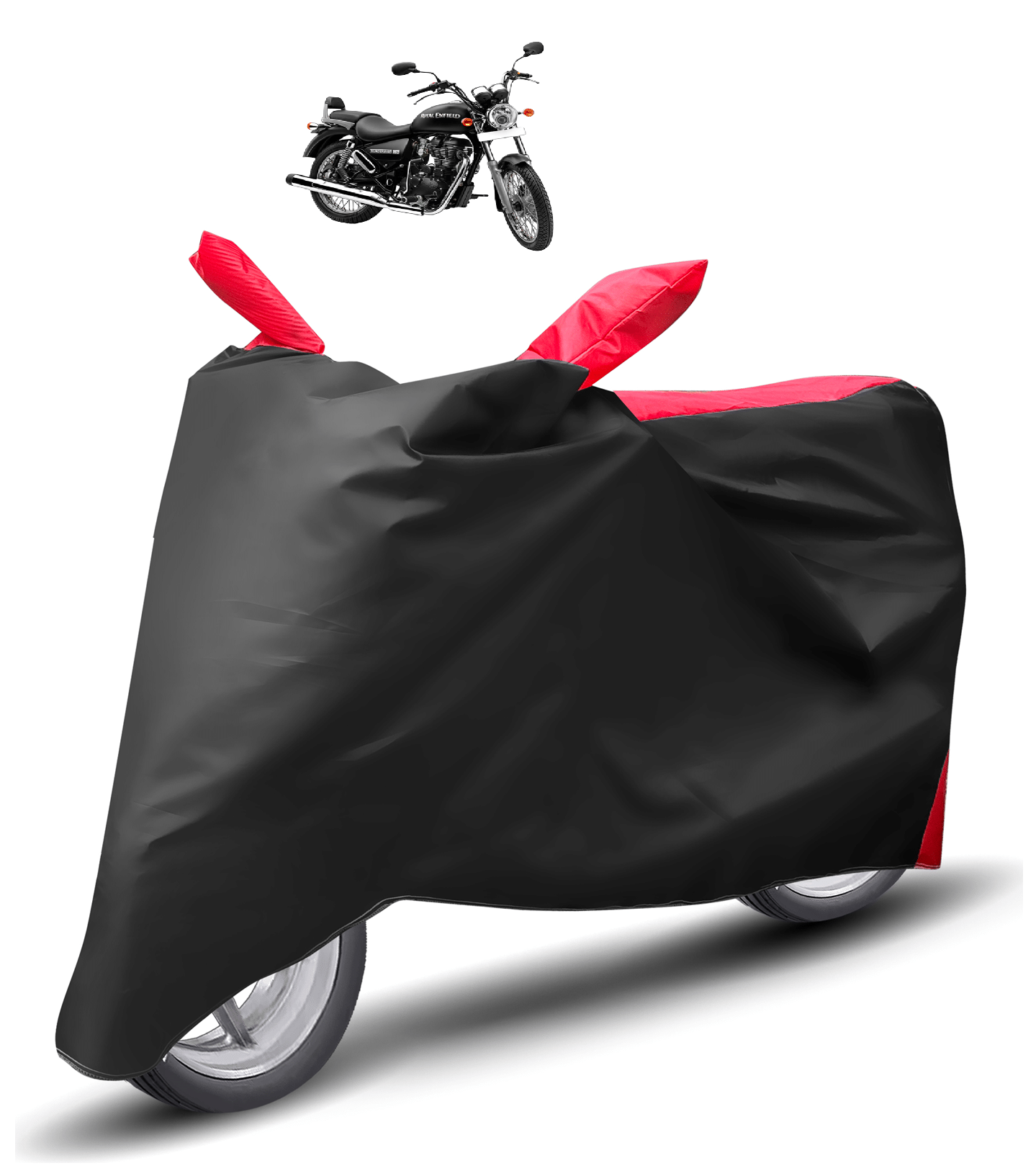     			Mockhe Bike Body Cover for Royal Enfield THUNDERBIRD ( Pack of 1 ) , Red