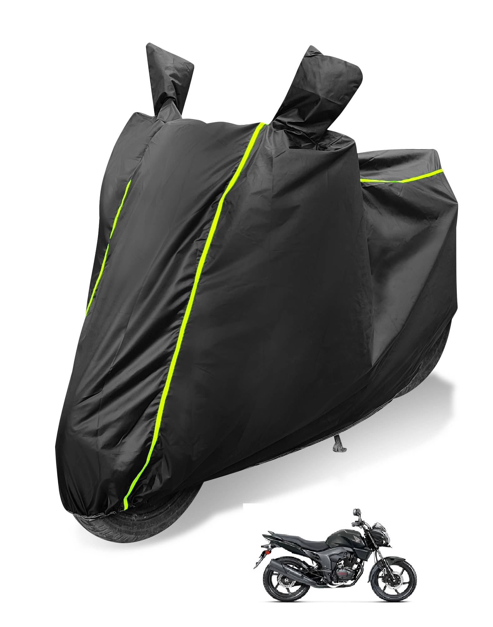Mockhe Bike Body Cover for Honda CB Trigger ( Pack of 1 ) , Black Mockhe Bike Body Cover for Honda CB Trigger ( Pack of 1 ) , Black