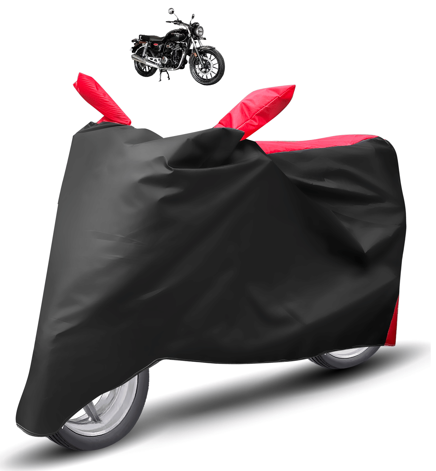 Mockhe Bike Body Cover for Honda All Bike Models ( Pack of 1 ) , Red Mockhe Bike Body Cover for Honda All Bike Models ( Pack of 1 ) , Red