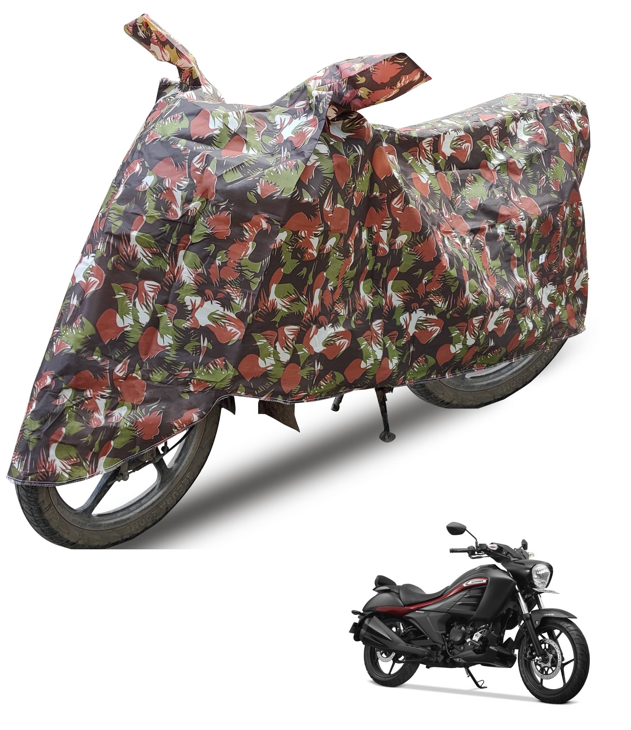 Mockhe Bike Body Cover for Suzuki Intruder ( Pack of 1 ) , Brown Mockhe Bike Body Cover for Suzuki Intruder ( Pack of 1 ) , Brown