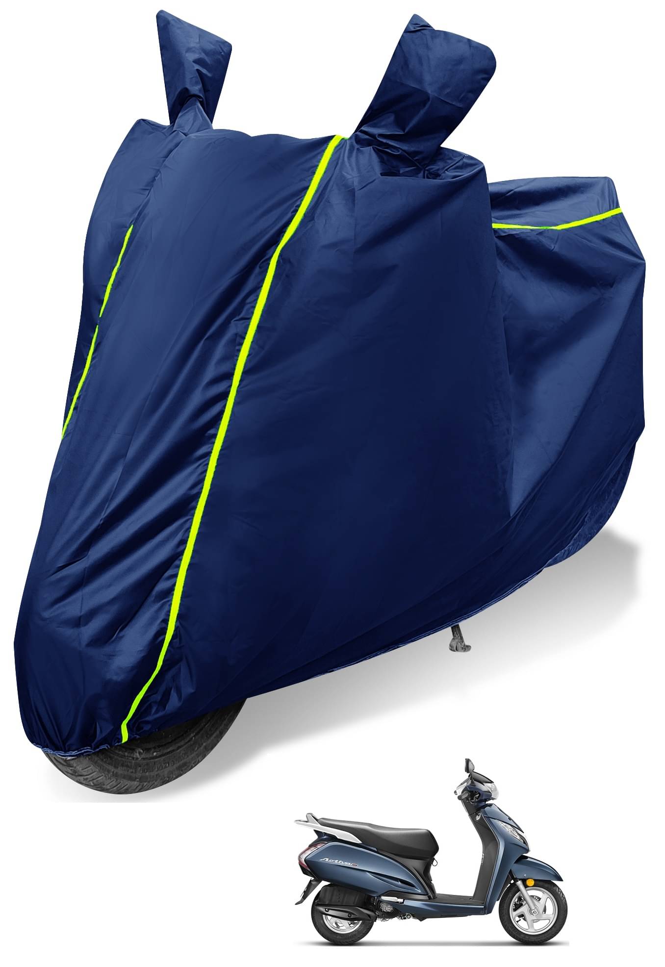Mockhe Bike Body Cover for Honda Activa 3G ( Pack of 1 ) , Blue     			Mockhe Bike Body Cover for Honda Activa 3G ( Pack of 1 ) , Blue