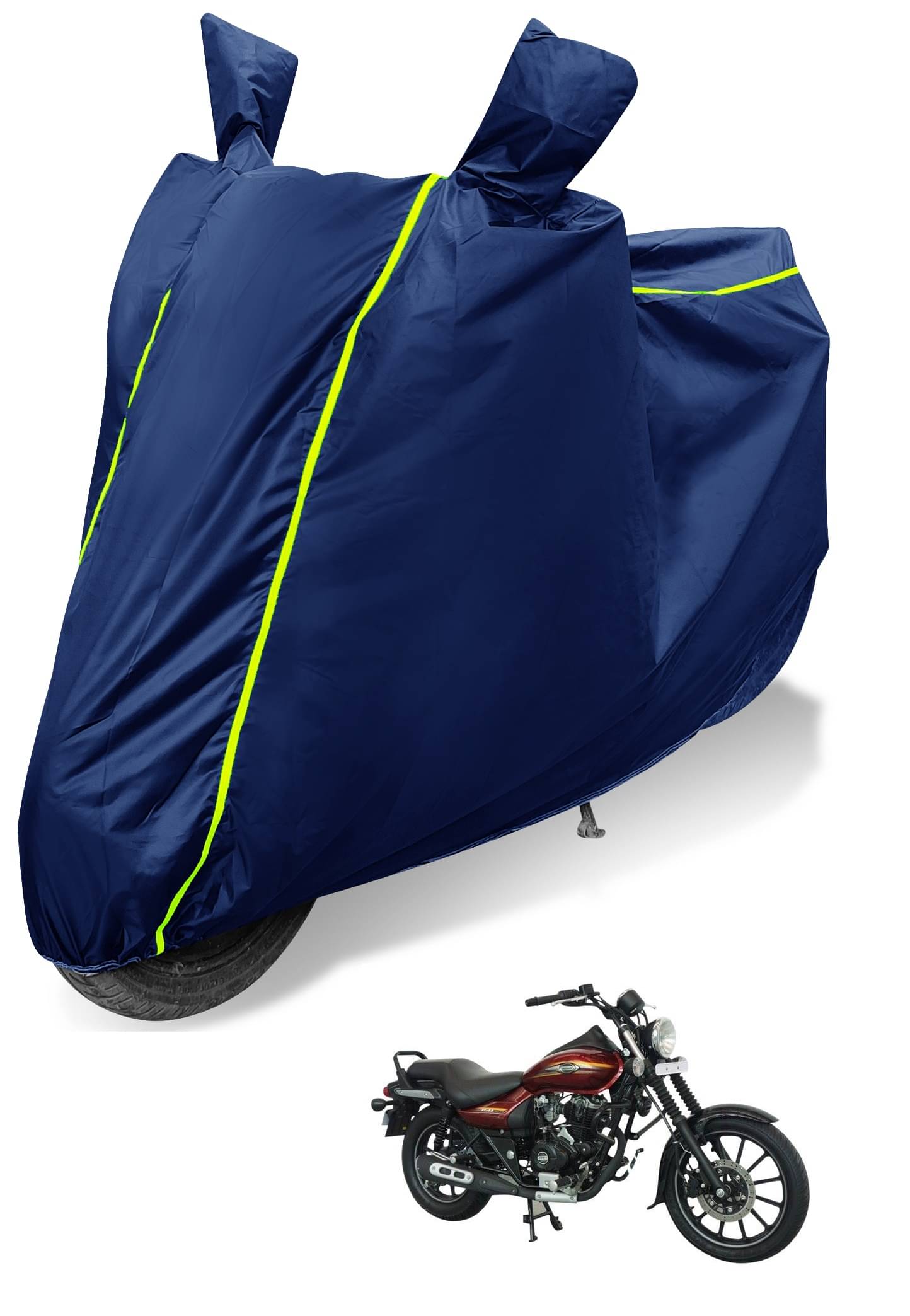 Mockhe Bike Body Cover for Bajaj Avenger ( Pack of 1 ) , Blue Mockhe Bike Body Cover for Bajaj Avenger ( Pack of 1 ) , Blue