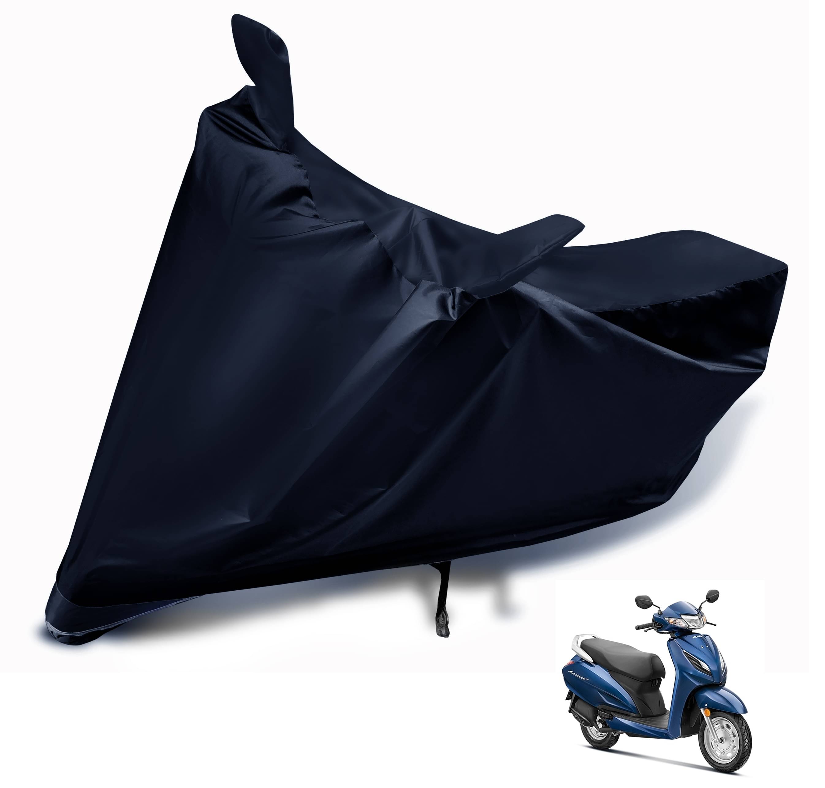 Mockhe Bike Body Cover for Honda Activa ( Pack of 1 ) , Black Mockhe Bike Body Cover for Honda Activa ( Pack of 1 ) , Black