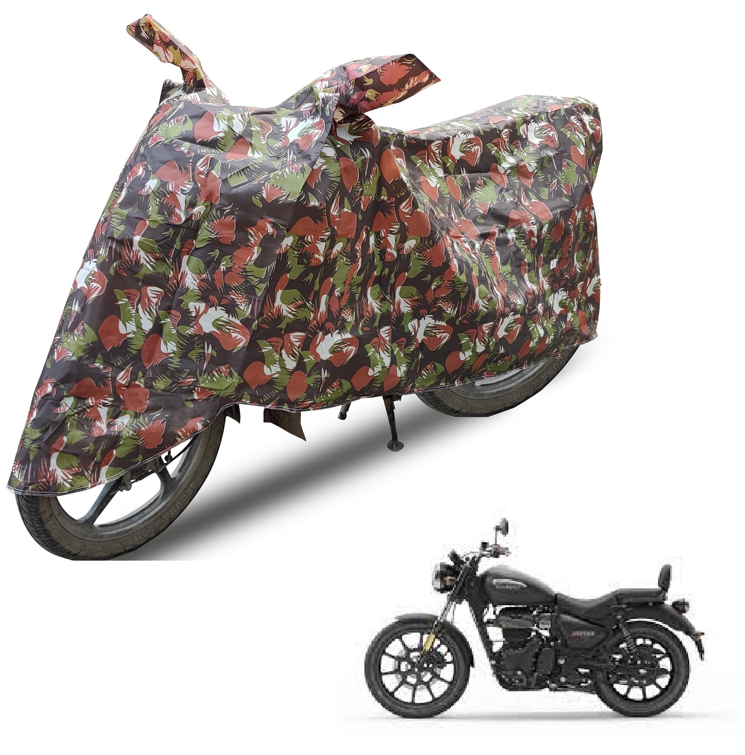 Mockhe Bike Body Cover for Royal Enfield All Bike Models ( Pack of 1 ) , Brown Mockhe Bike Body Cover for Royal Enfield All Bike Models ( Pack of 1 ) , Brown