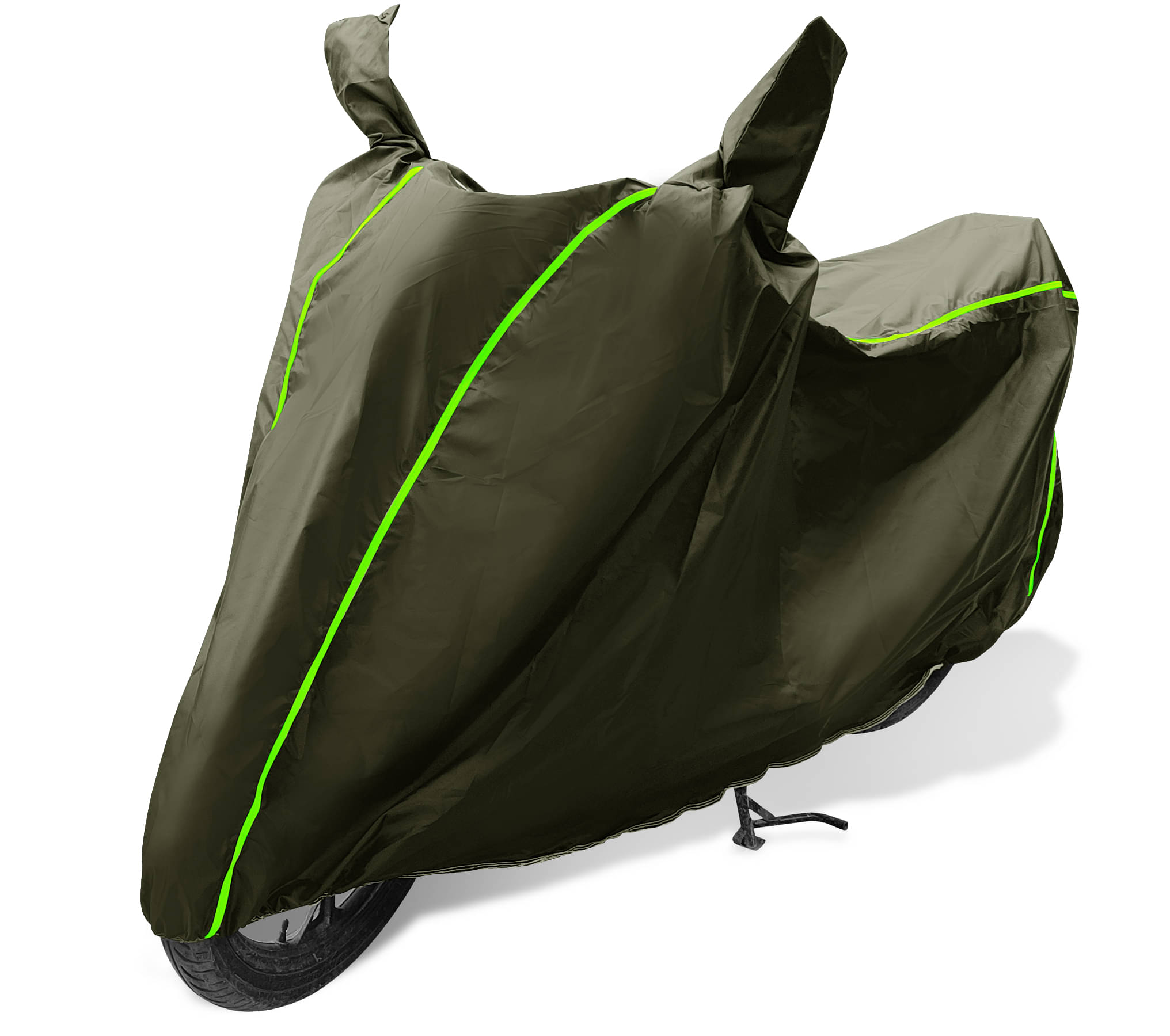     			Mockhe Bike Body Cover for Royal Enfield Bullet 350 ( Pack of 1 ) , Green