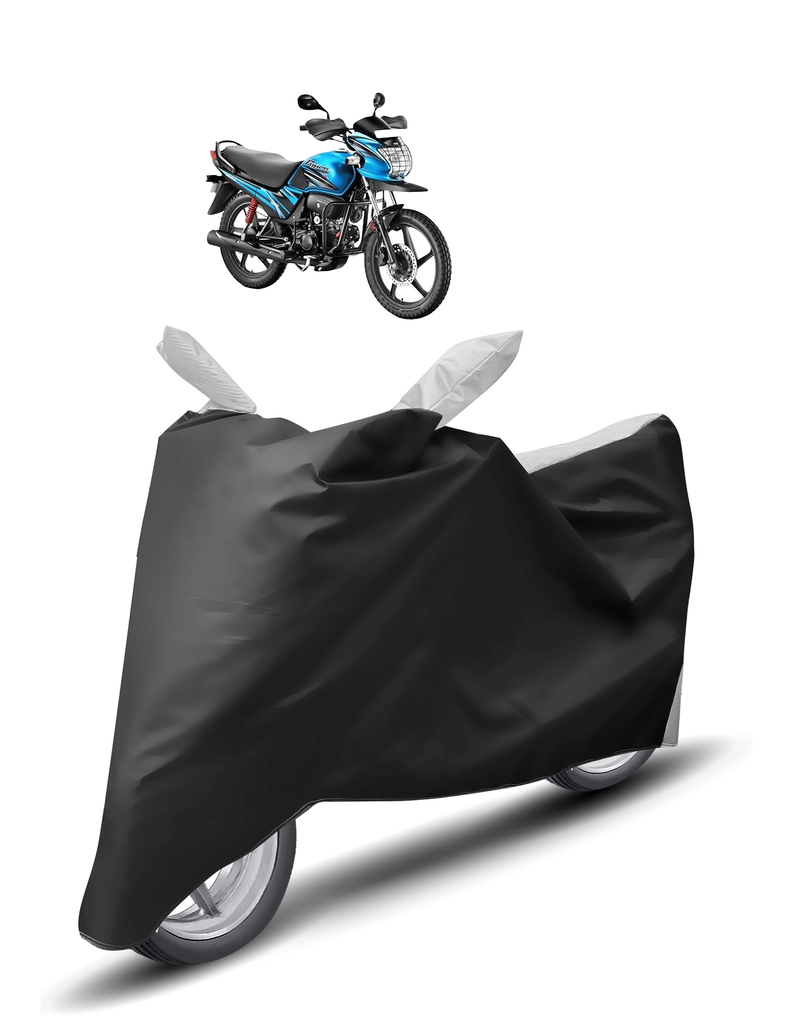 Mockhe Bike Body Cover for Hero Passion Pro ( Pack of 1 ) , Silver     			Mockhe Bike Body Cover for Hero Passion Pro ( Pack of 1 ) , Silver