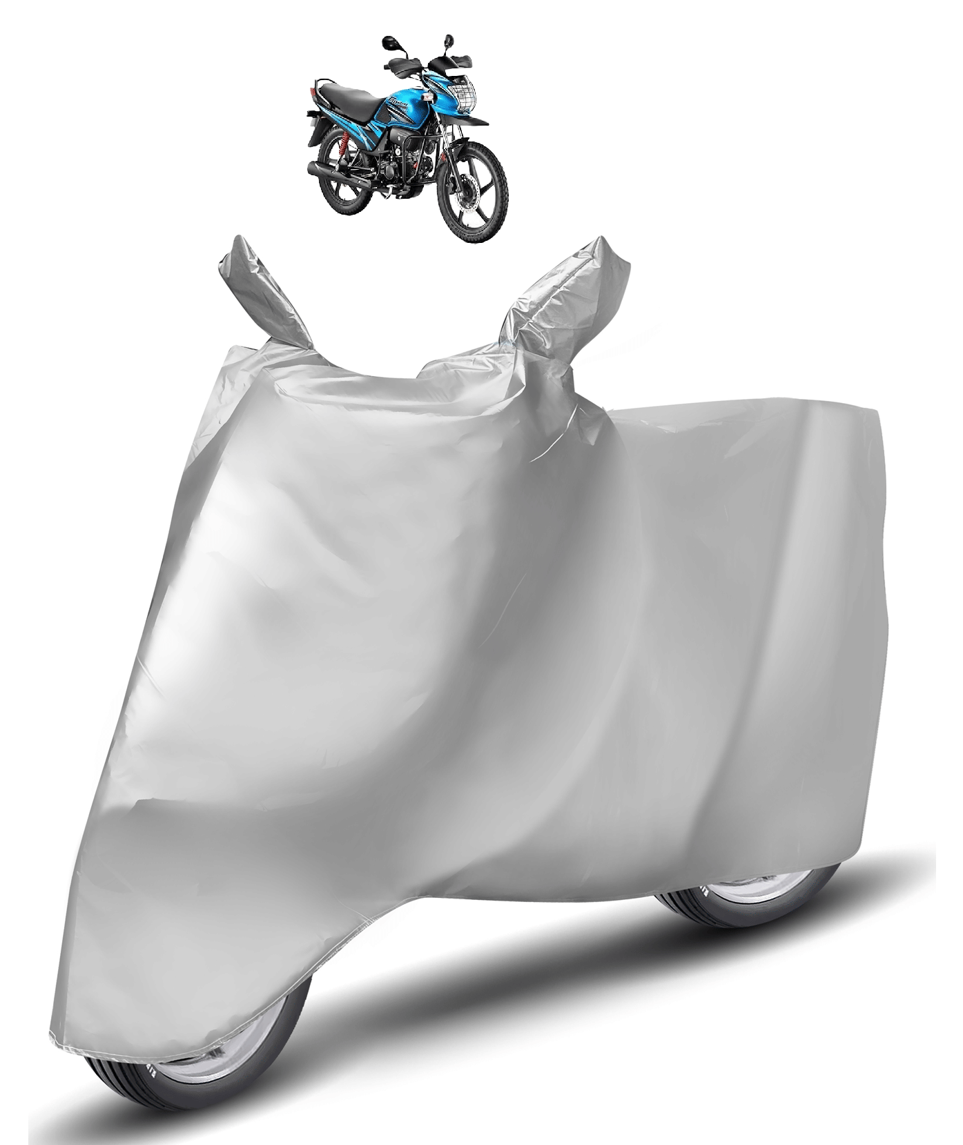 Mockhe Bike Body Cover for Hero Passion Pro ( Pack of 1 ) , Silver     			Mockhe Bike Body Cover for Hero Passion Pro ( Pack of 1 ) , Silver