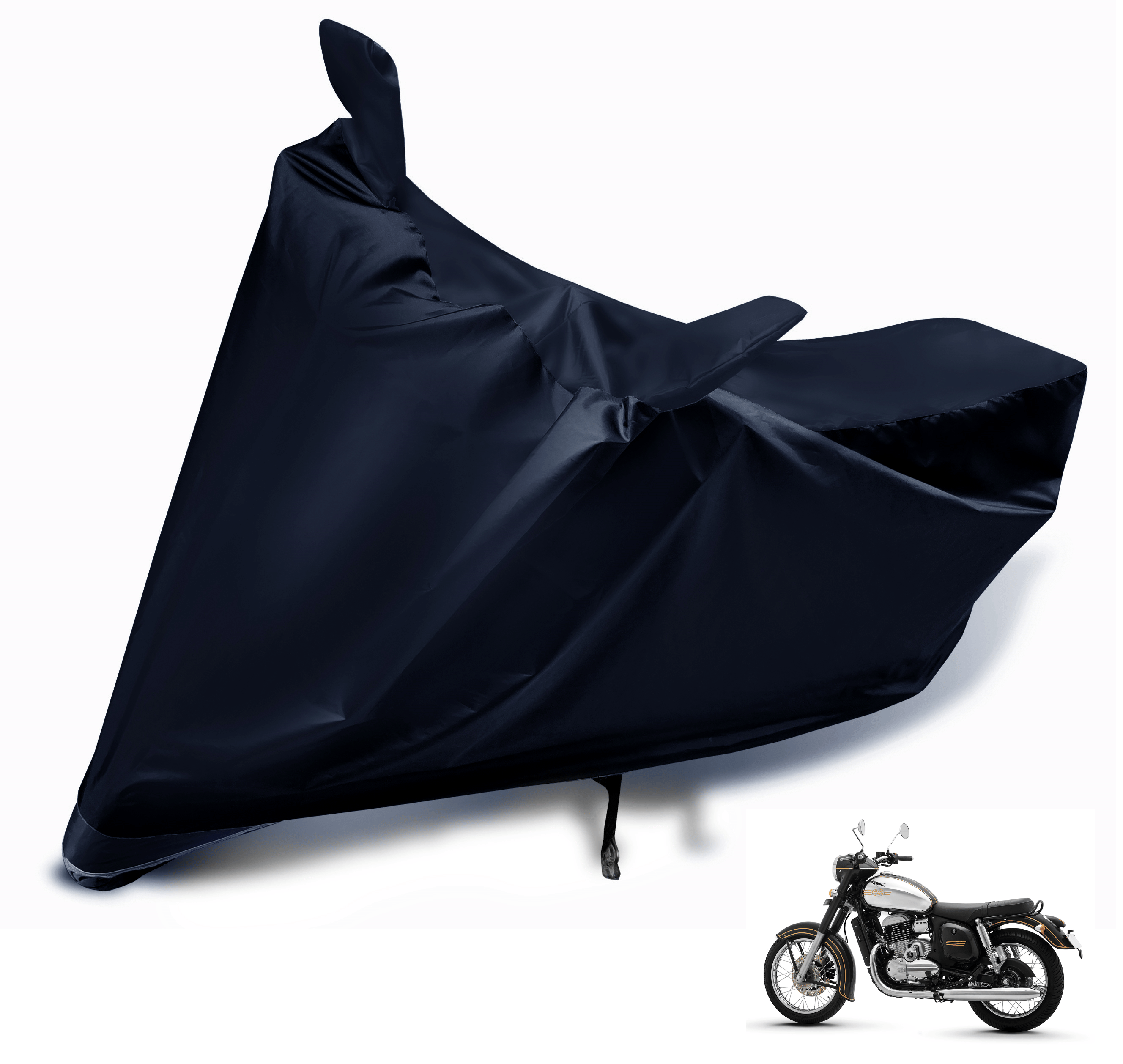 Mockhe Bike Body Cover for All Brands All Bike Models ( Pack of 1 ) , Black Mockhe Bike Body Cover for All Brands All Bike Models ( Pack of 1 ) , Black