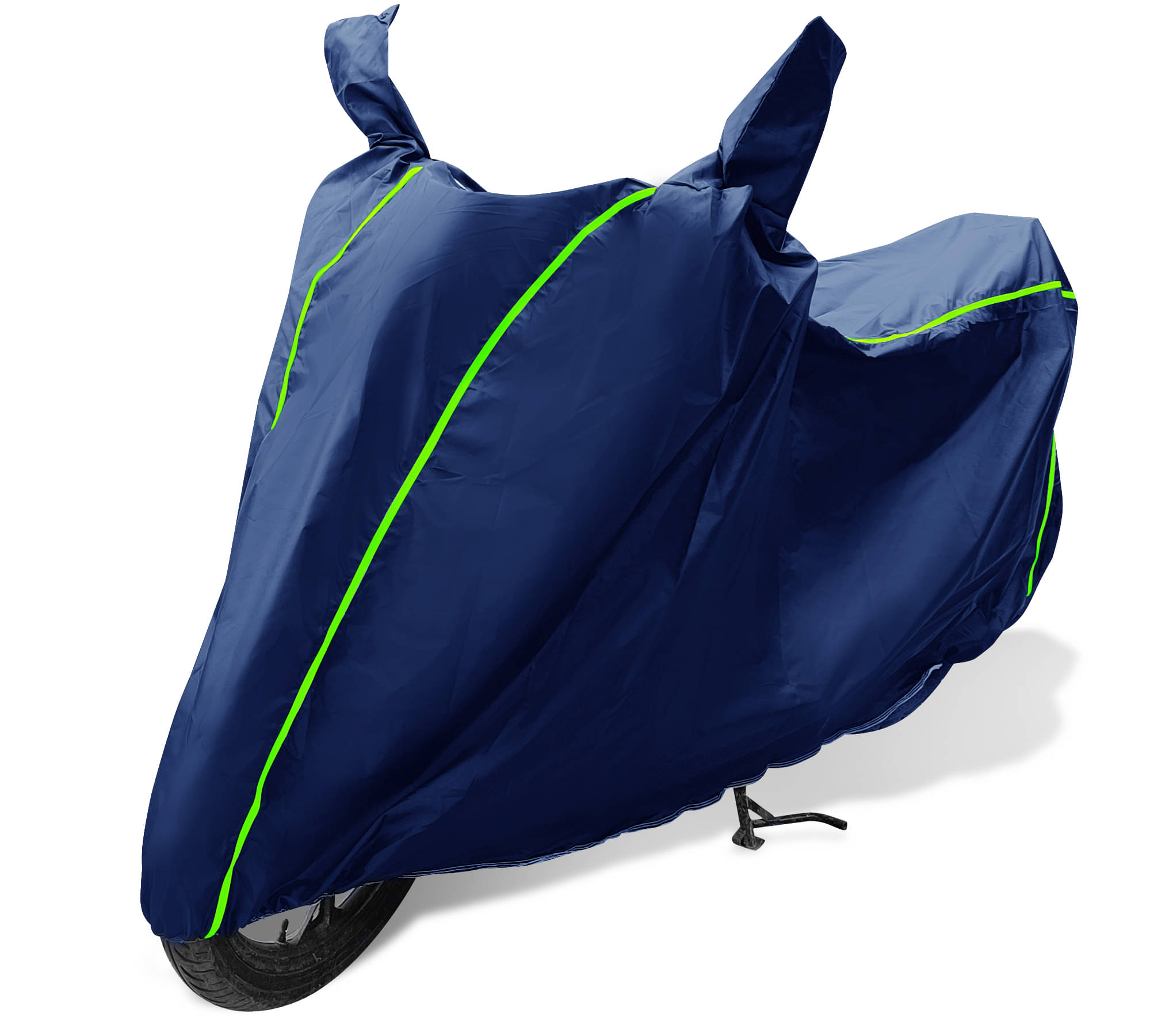 Mockhe Bike Body Cover for Bajaj Pulsar 150 ( Pack of 1 ) , Blue Mockhe Bike Body Cover for Bajaj Pulsar 150 ( Pack of 1 ) , Blue