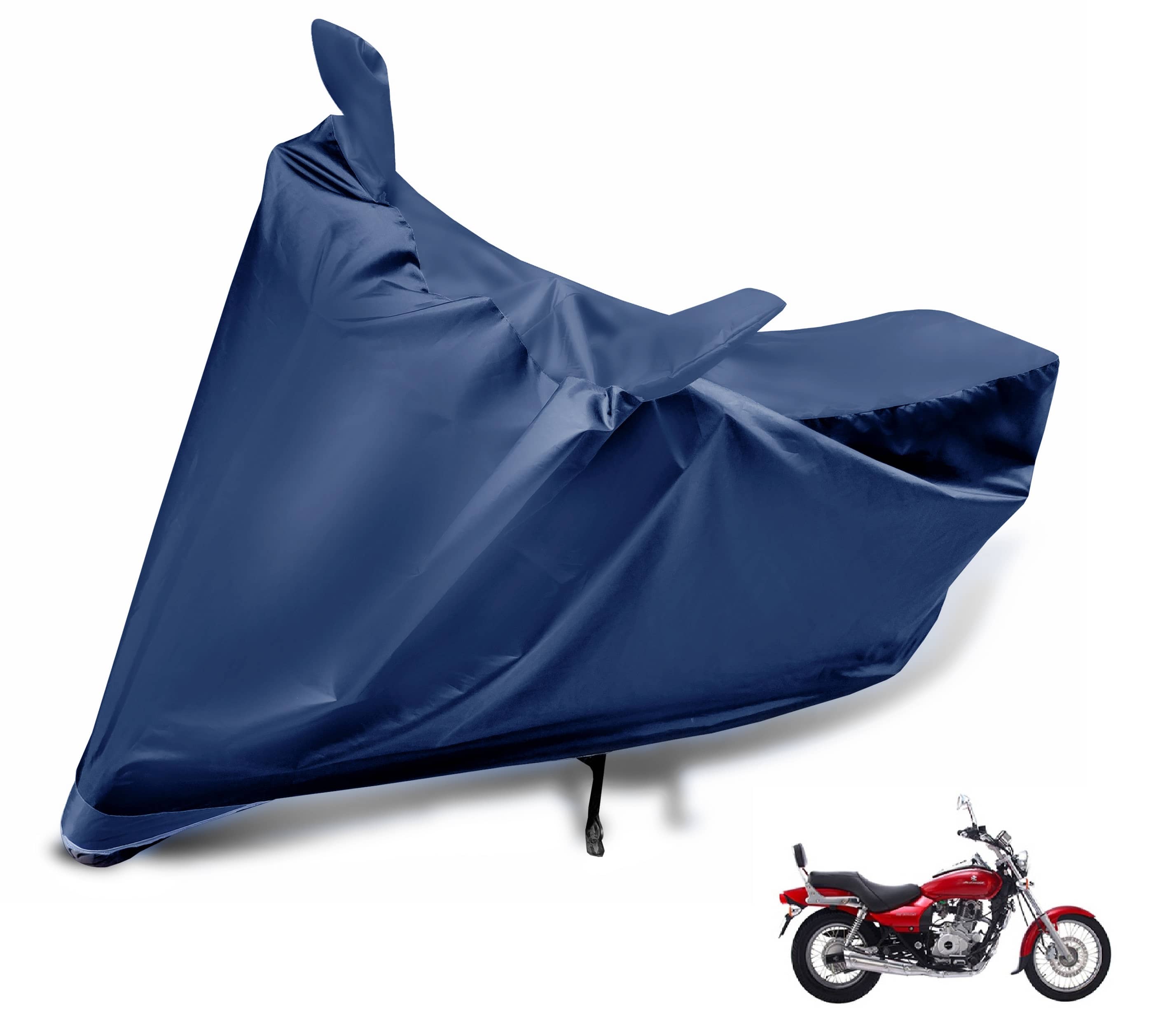 Mockhe Bike Body Cover for Bajaj Avenger 220 DTS-i ( Pack of 1 ) , Navy Blue