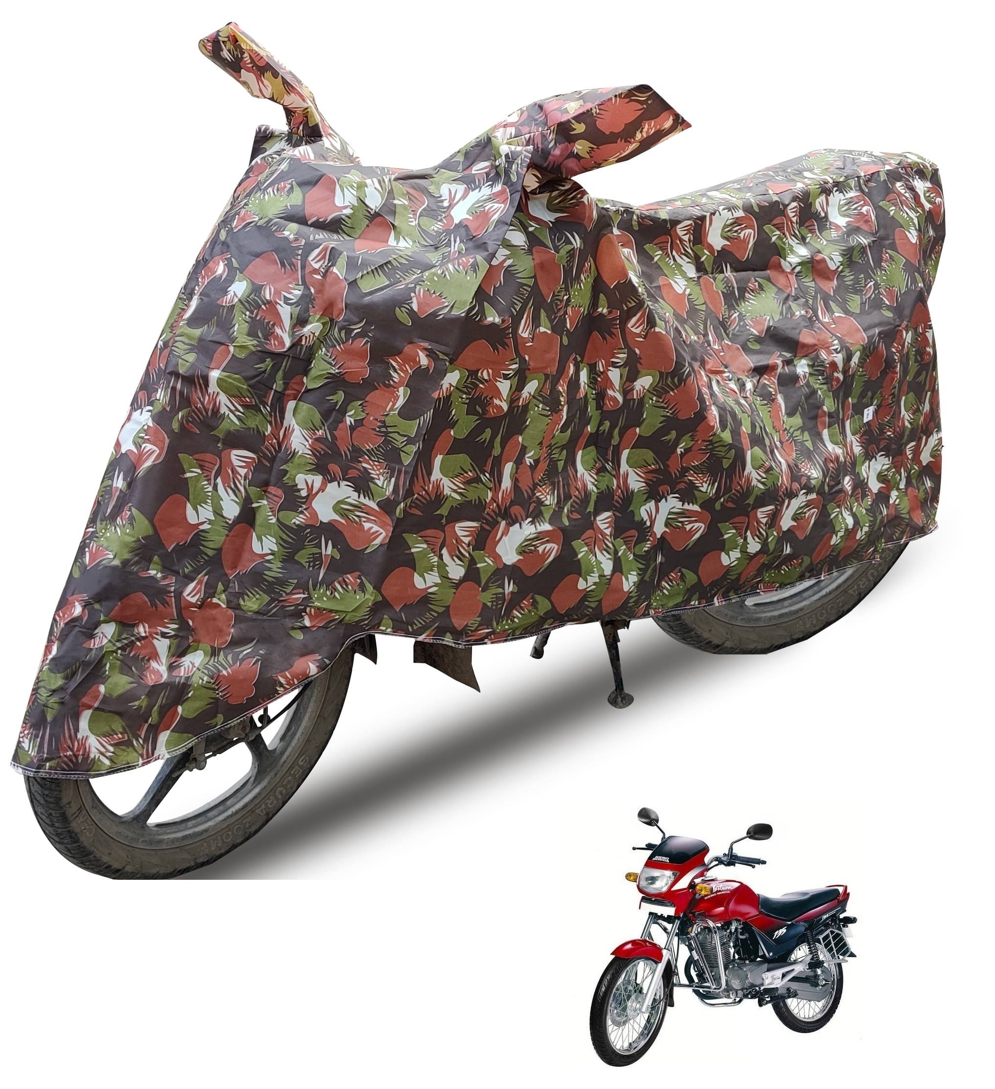     			Mockhe Bike Body Cover for Hero Ambition ( Pack of 1 ) , Brown