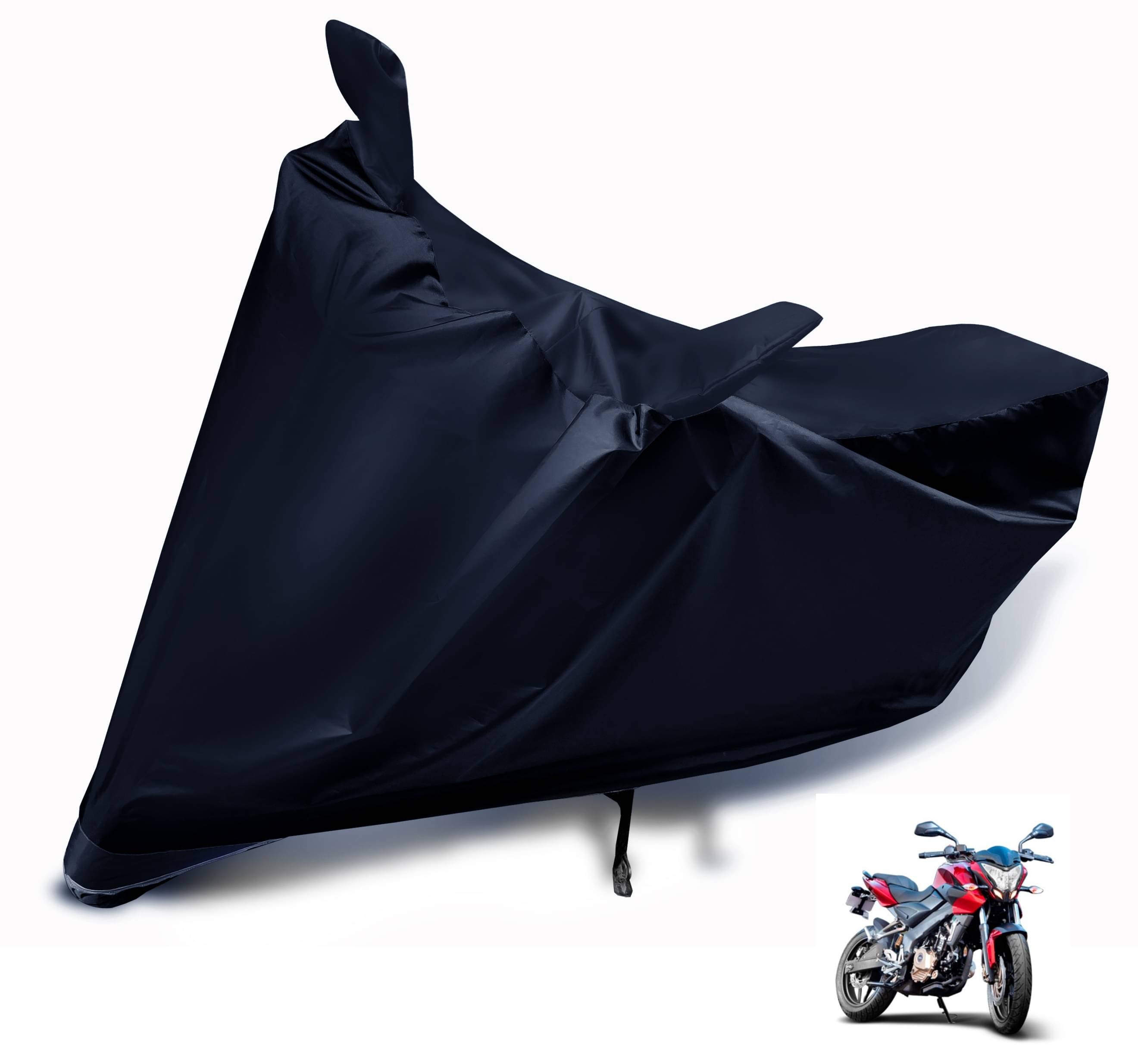    			Mockhe Bike Body Cover for Bajaj Pulsar 200 NS ( Pack of 1 ) , Black