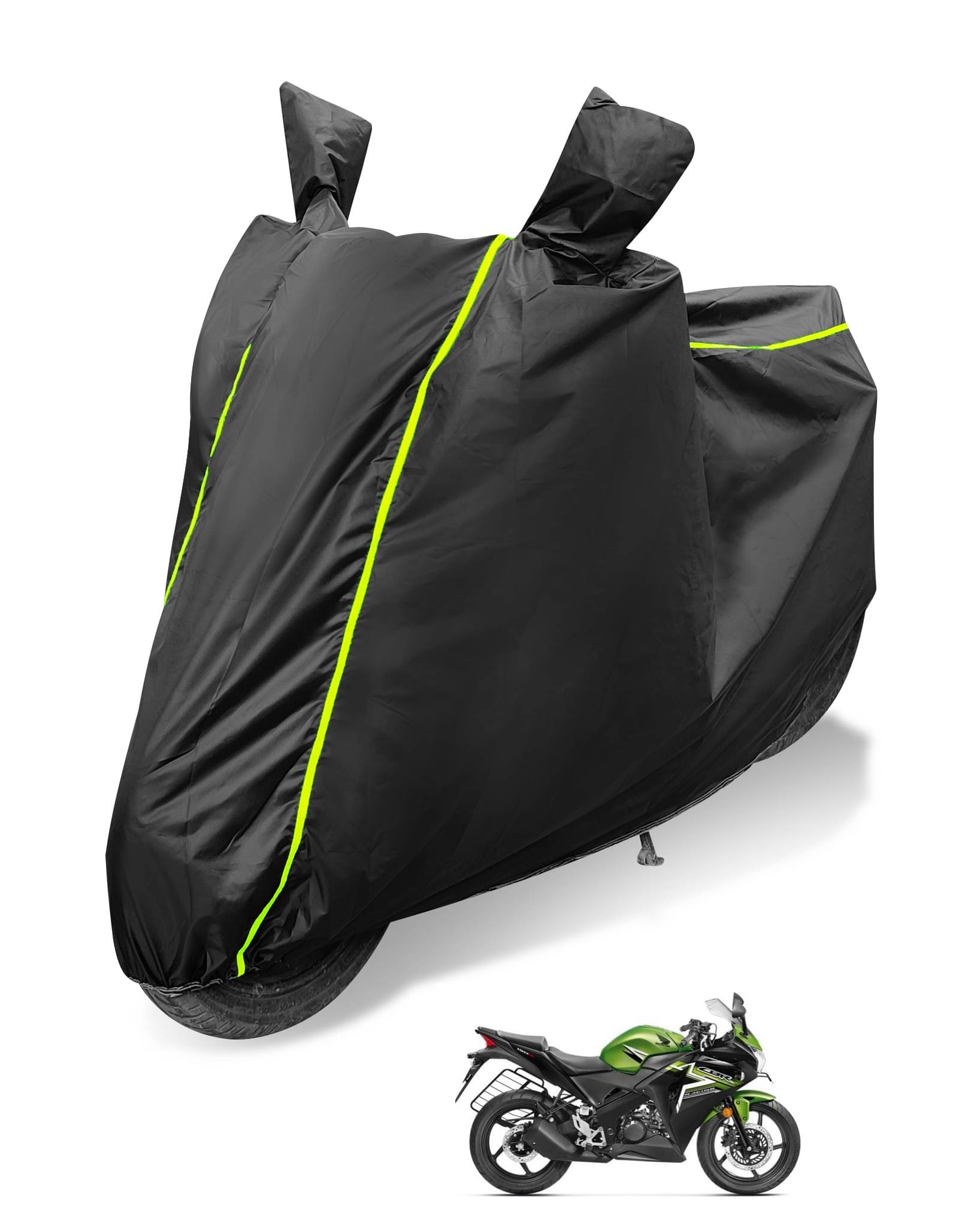 Mockhe Bike Body Cover for Honda CBR 150R ( Pack of 1 ) , Black Mockhe Bike Body Cover for Honda CBR 150R ( Pack of 1 ) , Black