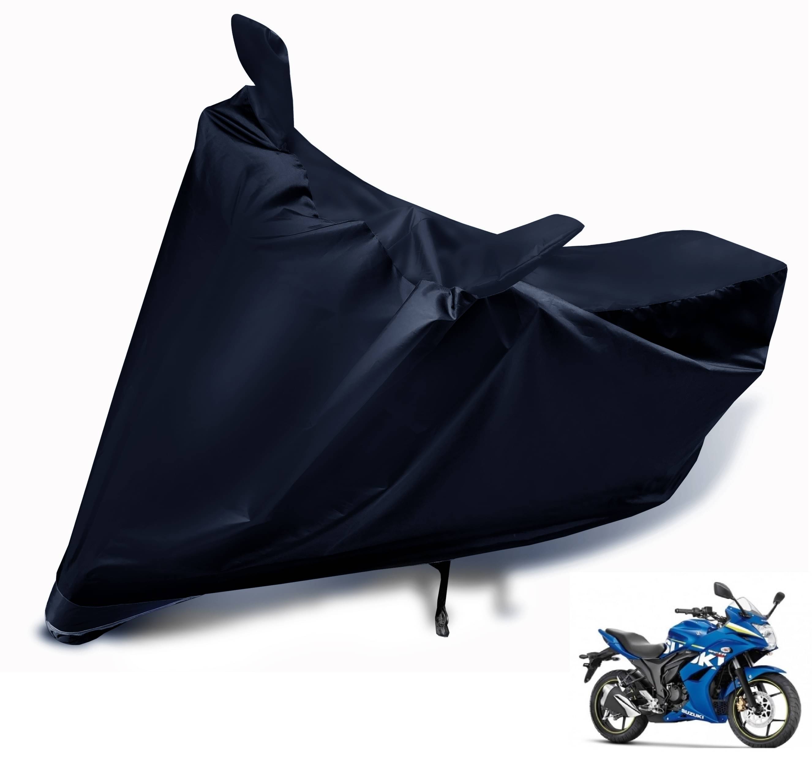Mockhe Bike Body Cover for Suzuki Gixxer SF ( Pack of 1 ) , Black     			Mockhe Bike Body Cover for Suzuki Gixxer SF ( Pack of 1 ) , Black