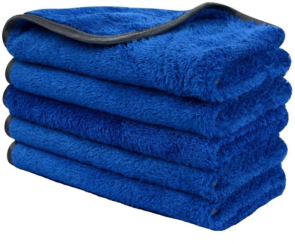     			Mockhe Blue 600 GSM Microfiber Cloth For Automobile ( Pack of 1 )