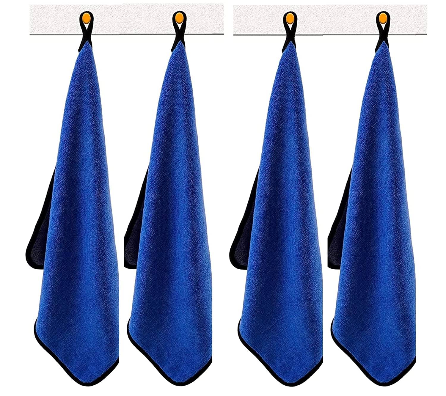 Mockhe Blue 600 GSM Microfiber Cloth For Automobile ( Pack of 6 ) Mockhe Blue 600 GSM Microfiber Cloth For Automobile ( Pack of 6 )