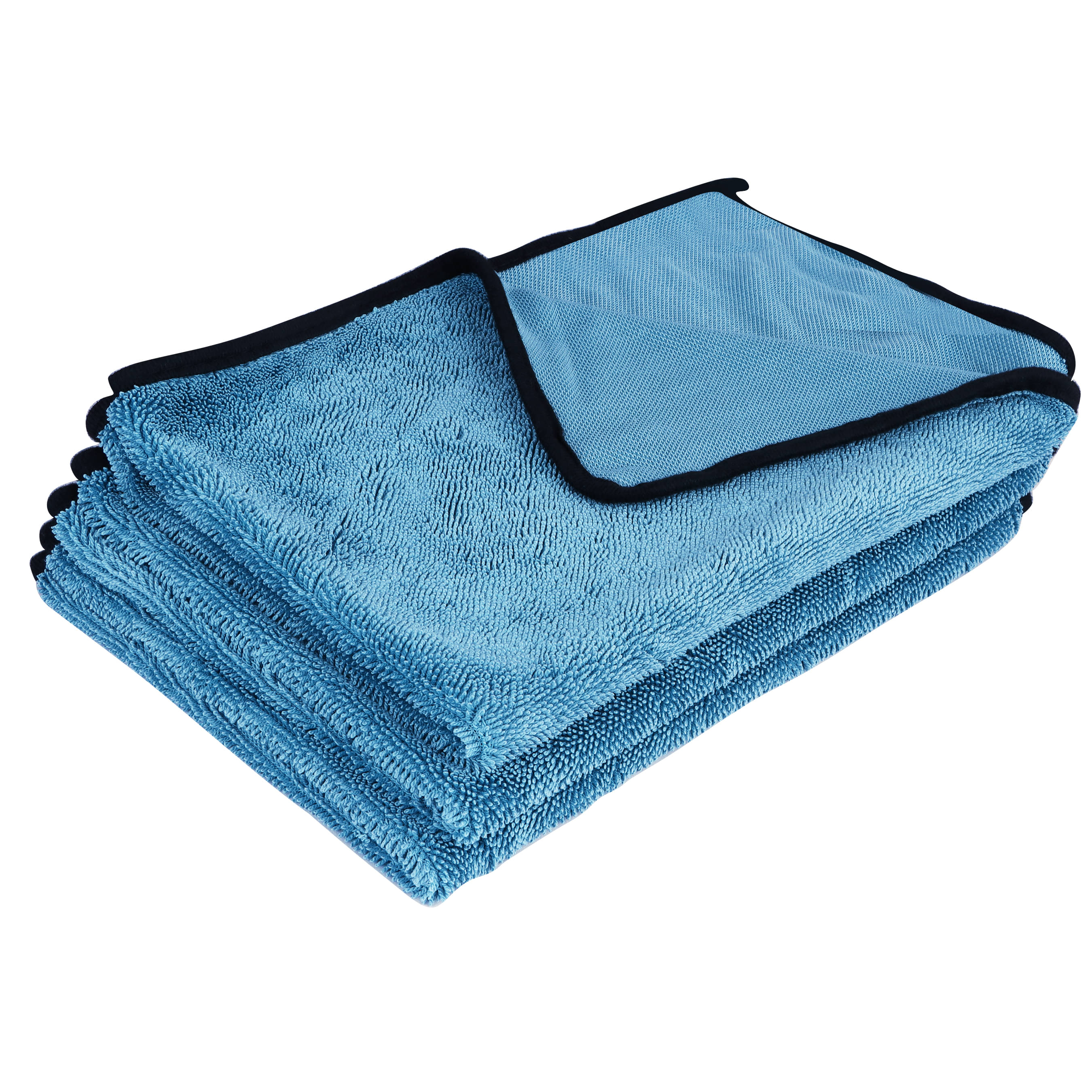 Mockhe Blue 600 GSM Microfiber Cloth For Automobile ( Pack of 3 ) Mockhe Blue 600 GSM Microfiber Cloth For Automobile ( Pack of 3 )