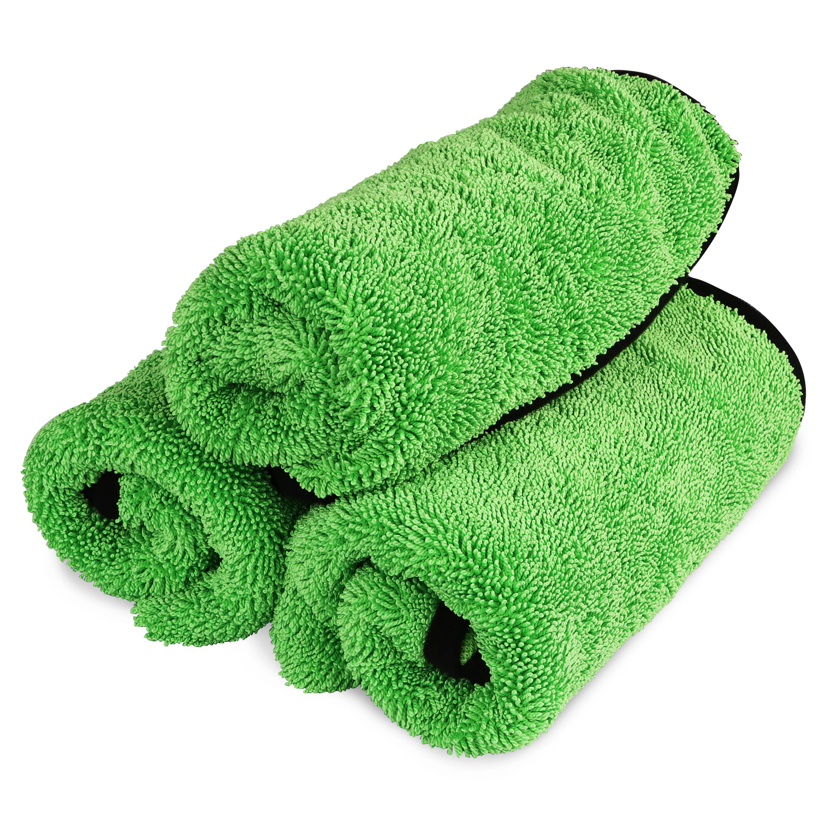     			Mockhe Green 600 GSM Microfiber Cloth For Automobile ( Pack of 3 )