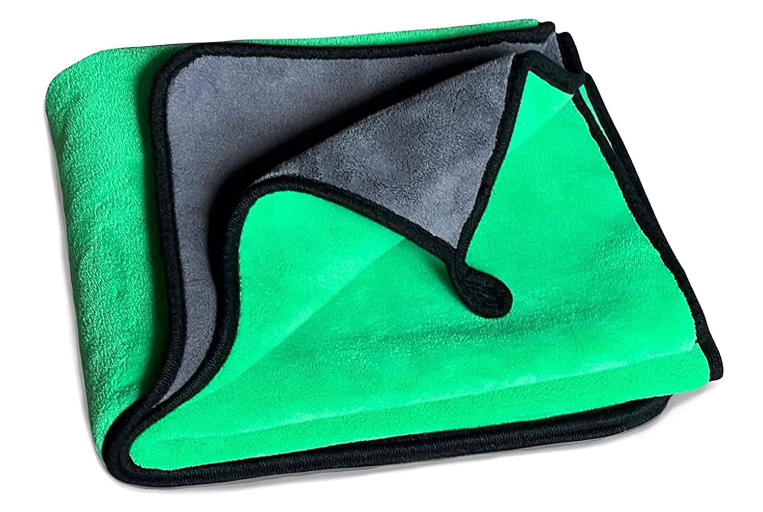     			Mockhe Green 800 GSM Drying Towel For Automobile ( Pack of 1 )