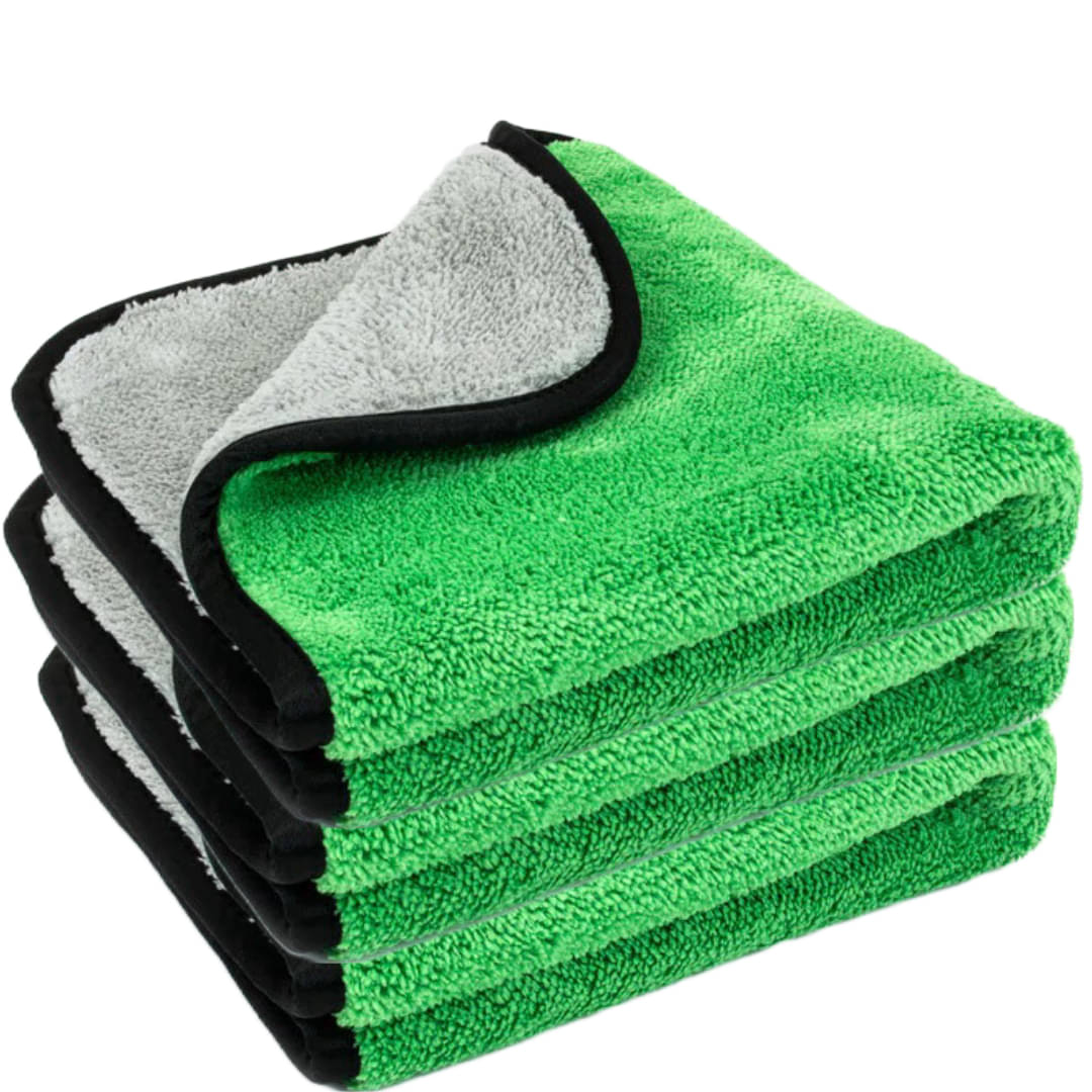     			Mockhe Green 800 GSM Microfiber Cloth For Automobile ( Pack of 3 )