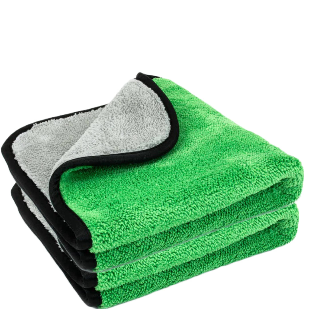 Mockhe Green 800 GSM Microfiber Cloth For Automobile ( Pack of 2 ) Mockhe Green 800 GSM Microfiber Cloth For Automobile ( Pack of 2 )