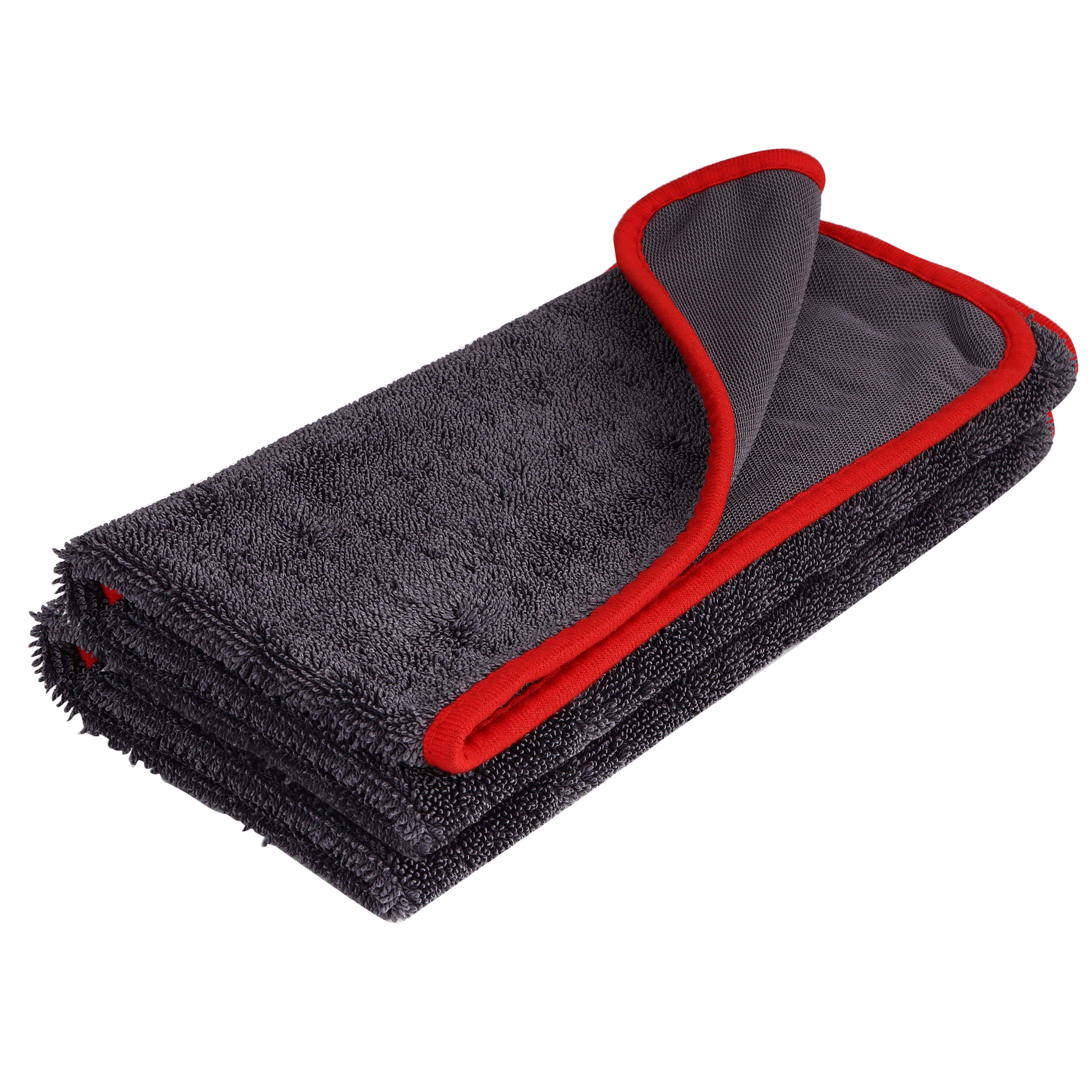 Mockhe Grey 600 GSM Microfiber Cloth For Automobile ( Pack of 2 ) Mockhe Grey 600 GSM Microfiber Cloth For Automobile ( Pack of 2 )