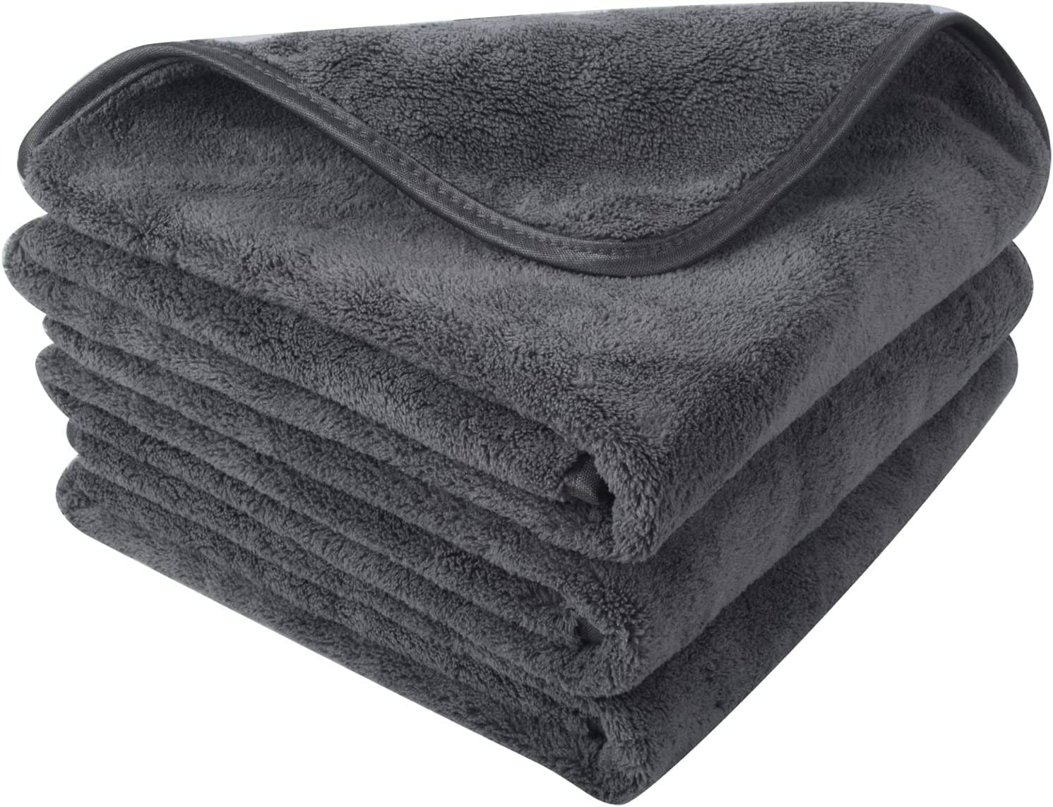 Mockhe Grey 800 GSM Microfiber Cloth For Automobile ( Pack of 2 ) Mockhe Grey 800 GSM Microfiber Cloth For Automobile ( Pack of 2 )