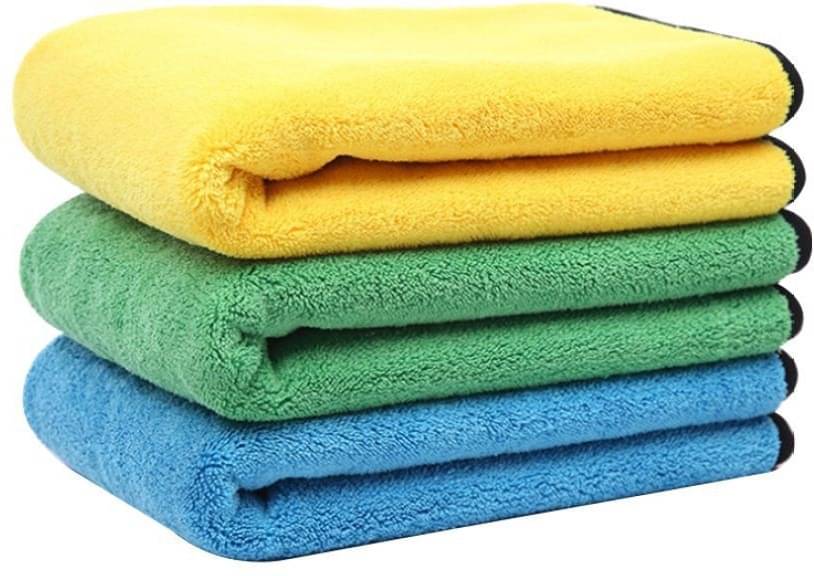 Mockhe Multicolor 600 GSM Microfiber Cloth For Automobile ( Pack of 2 ) Mockhe Multicolor 600 GSM Microfiber Cloth For Automobile ( Pack of 2 )
