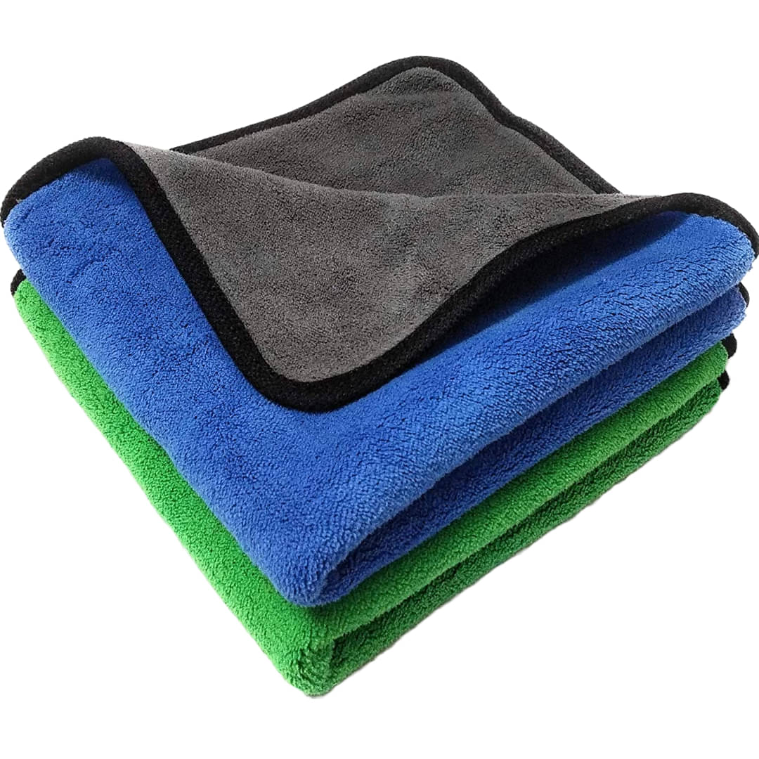     			Mockhe Multicolor 800 GSM Microfiber Cloth For Automobile ( Pack of 2 )