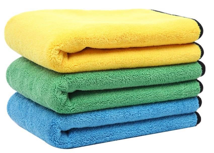     			Mockhe Multicolor 800 GSM Microfiber Cloth For Automobile ( Pack of 3 )