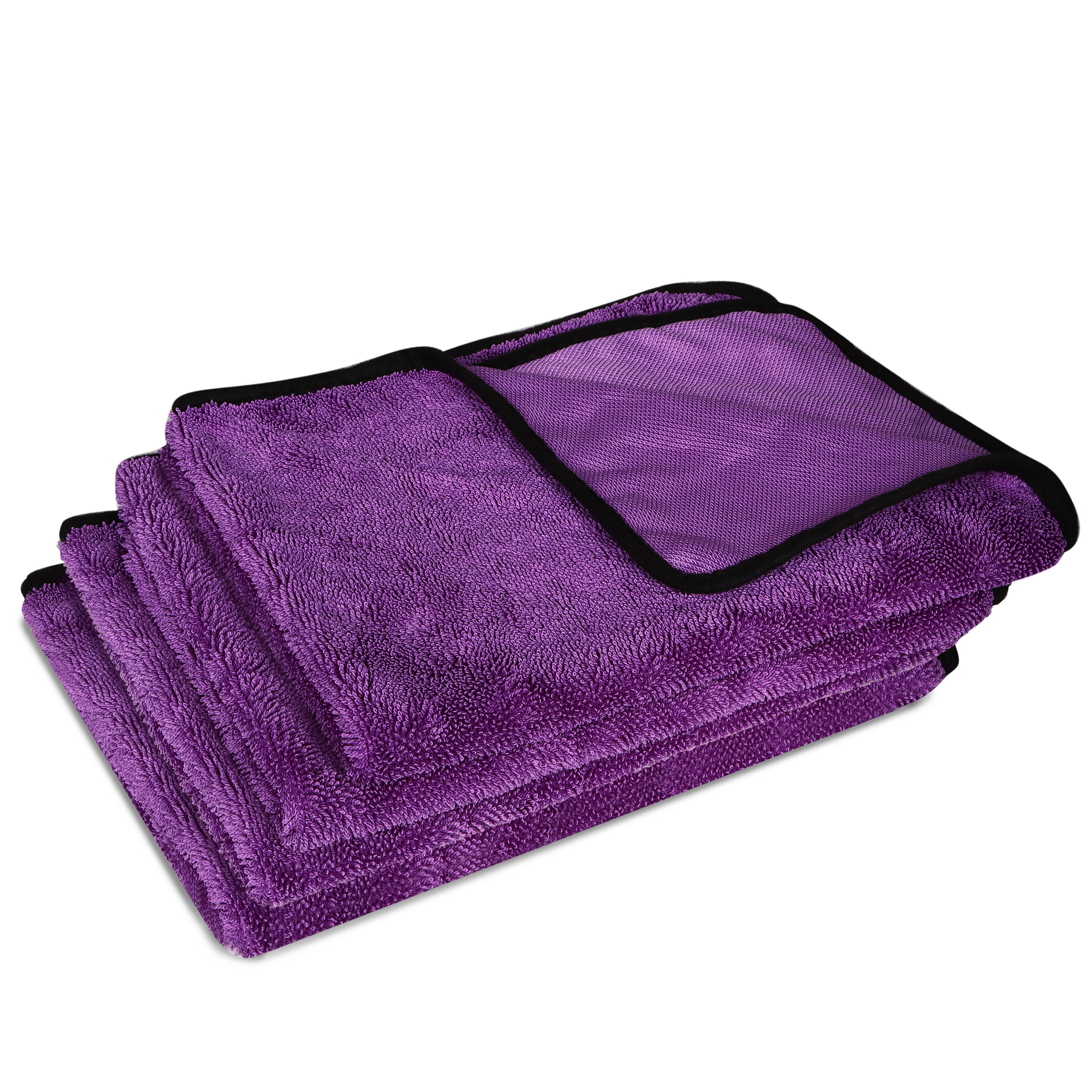     			Mockhe Purple 600 GSM Microfiber Cloth For Automobile ( Pack of 4 )