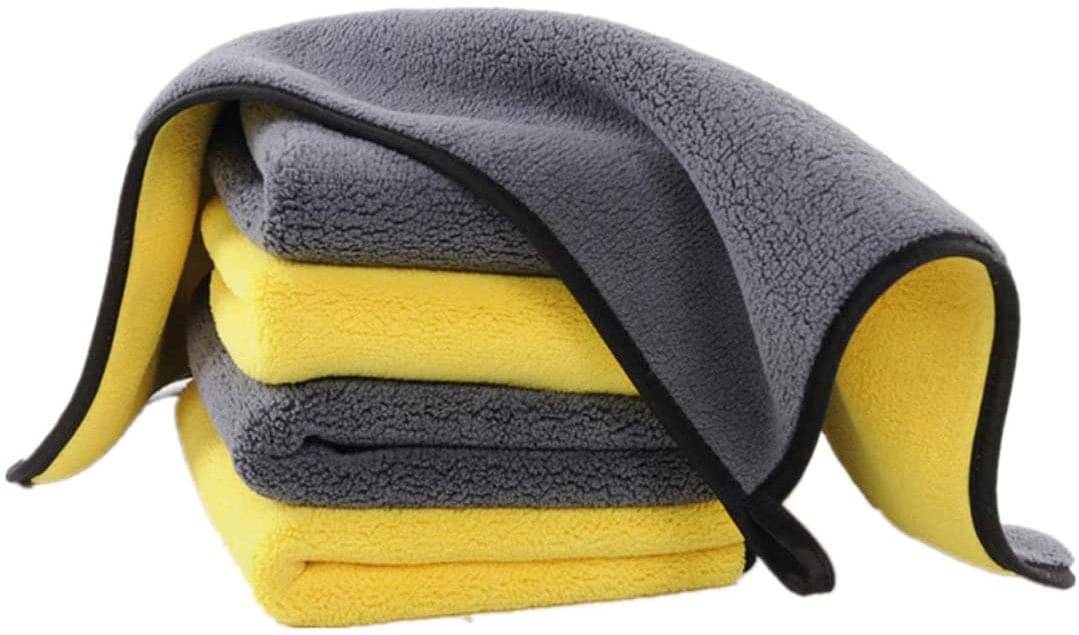 Mockhe Yellow 600 GSM Microfiber Cloth For Automobile ( Pack of 1 ) Mockhe Yellow 600 GSM Microfiber Cloth For Automobile ( Pack of 1 )