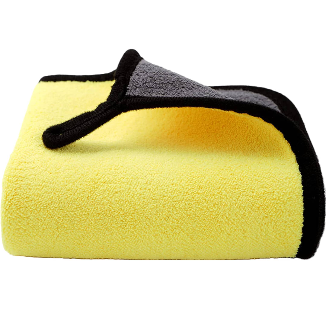     			Mockhe Yellow 800 GSM Microfiber Cloth For Automobile ( Pack of 1 )