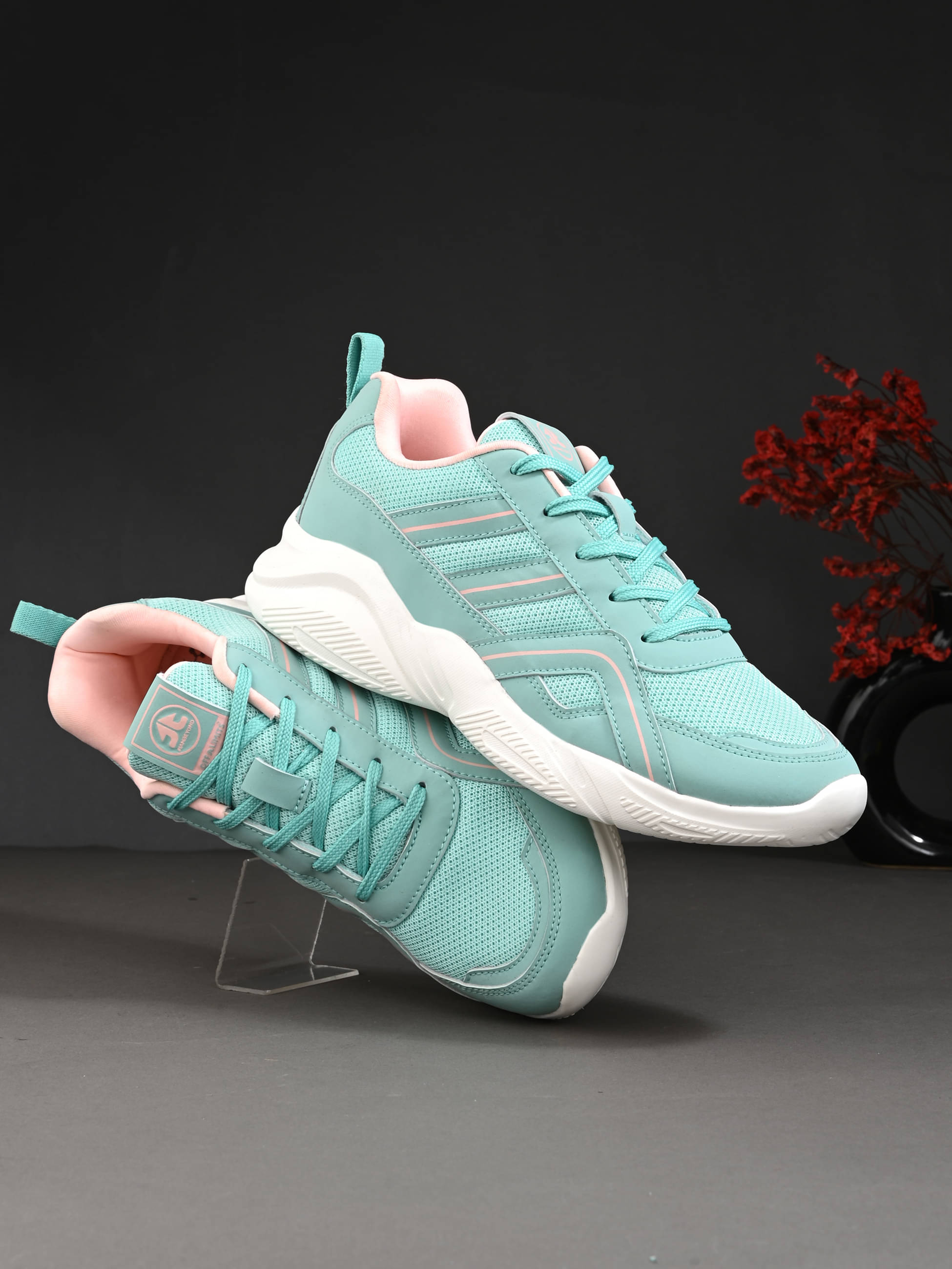     			OFF LIMITS - Light Blue Women's Running Shoes