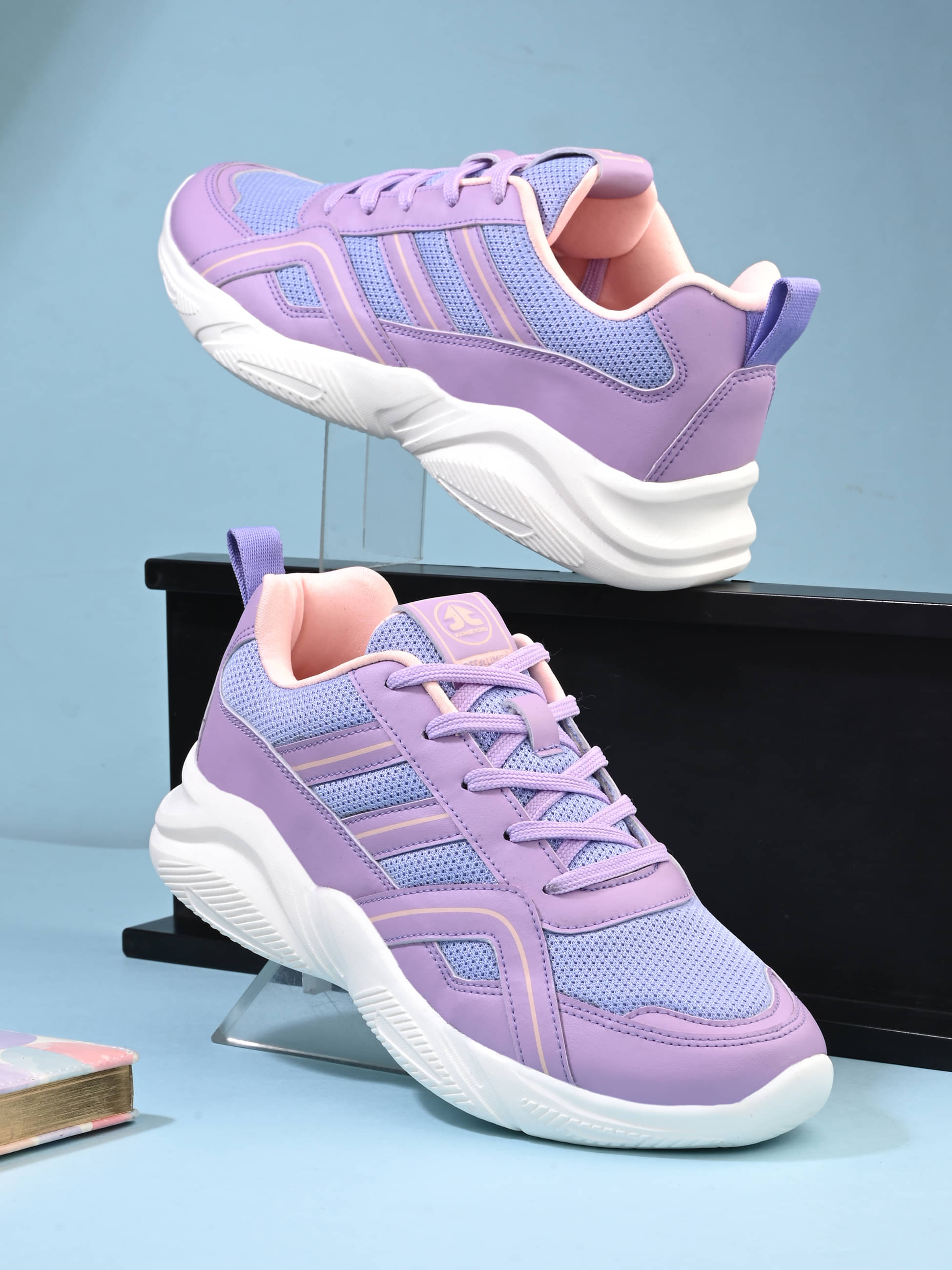     			OFF LIMITS - Purple Women's Running Shoes