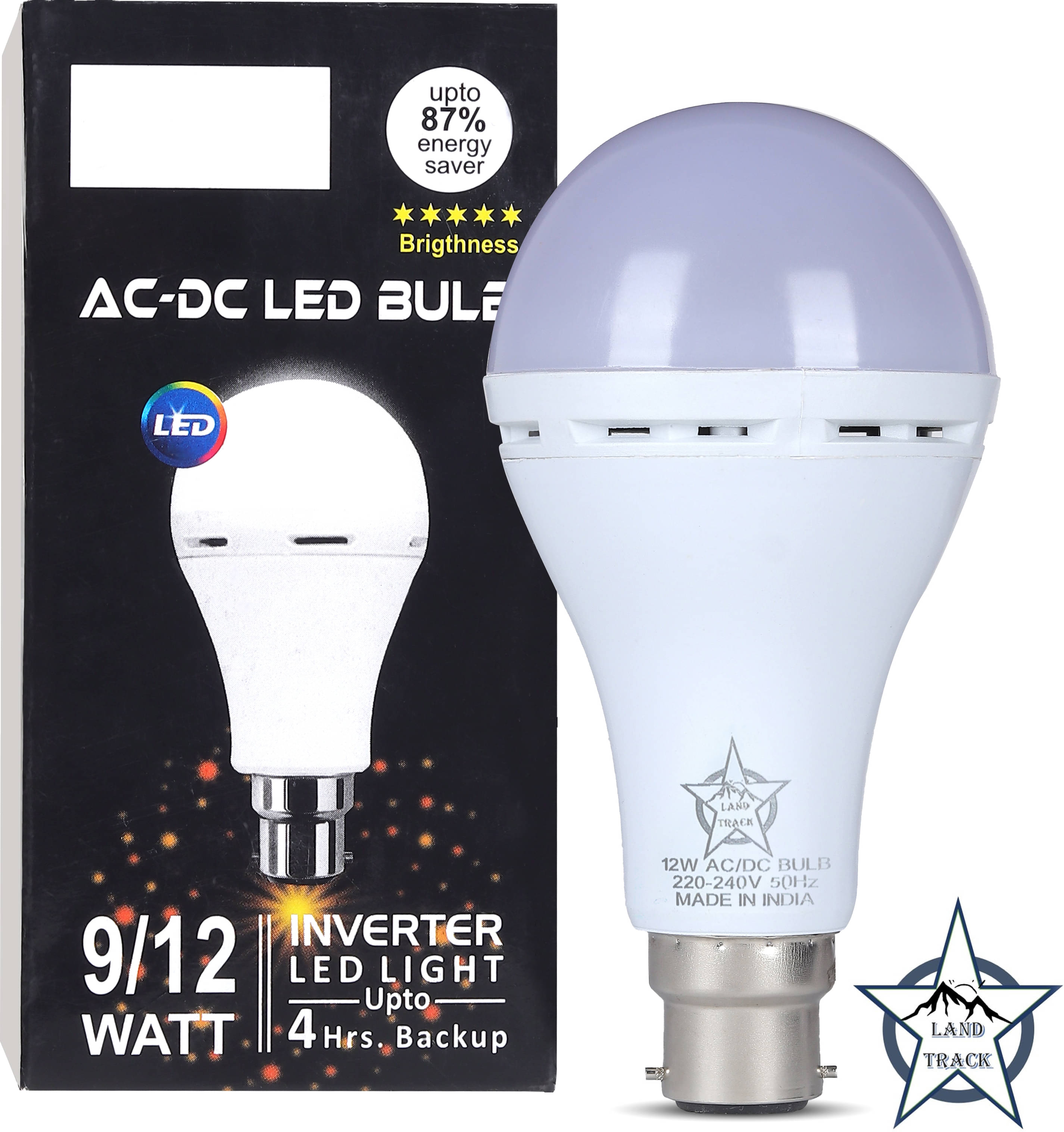 SPARKWORLD 12W Cool Day Light Inverter Bulb ( Single Pack ) SPARKWORLD 12W Cool Day Light Inverter Bulb ( Single Pack )