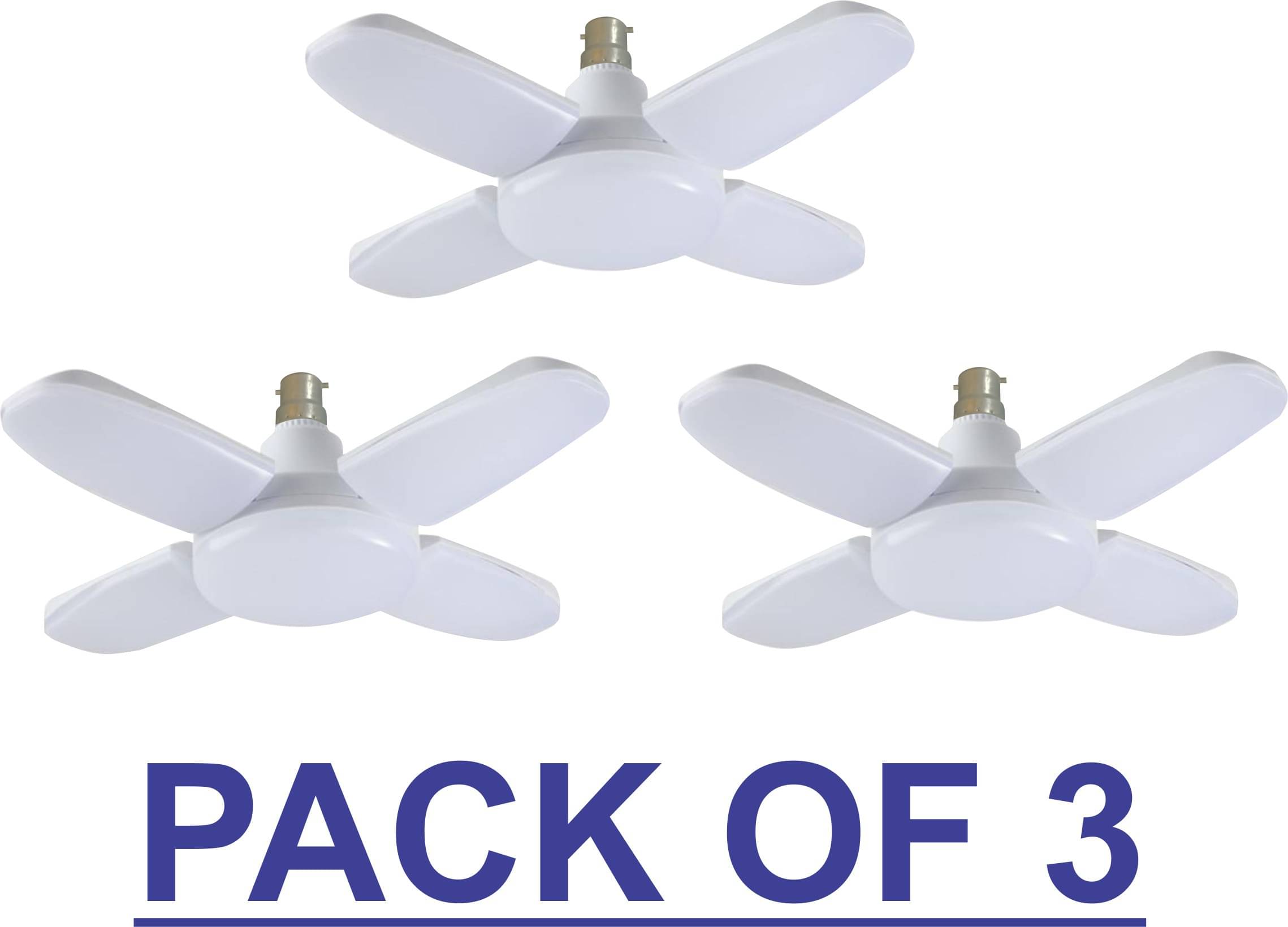    			SPARKWORLD 28W Cool Day Light LED Bulb ( Pack of 3 )