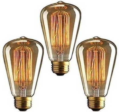     			SPARKWORLD 40W Warm White LED Bulb ( Pack of 3 )