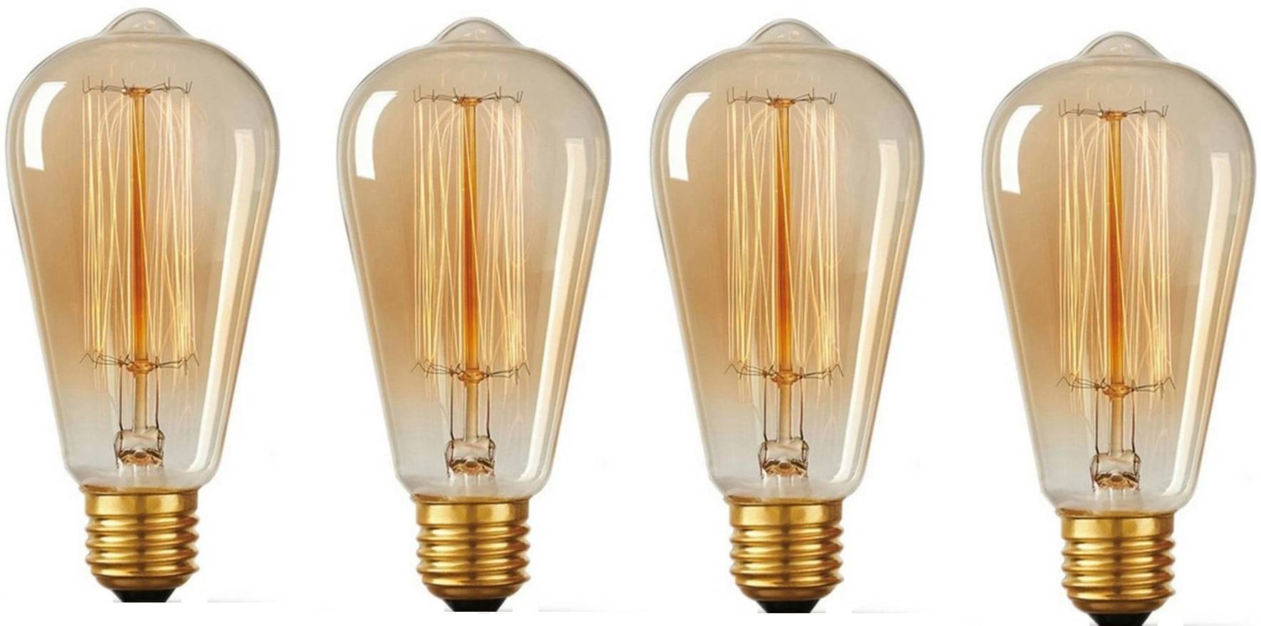     			SPARKWORLD 40W Warm White LED Bulb ( Pack of 4 )