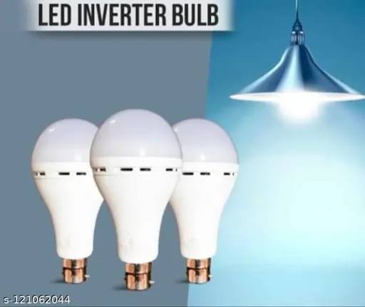     			Spark World 12W Cool Day Light Inverter Bulb ( Pack of 3 )