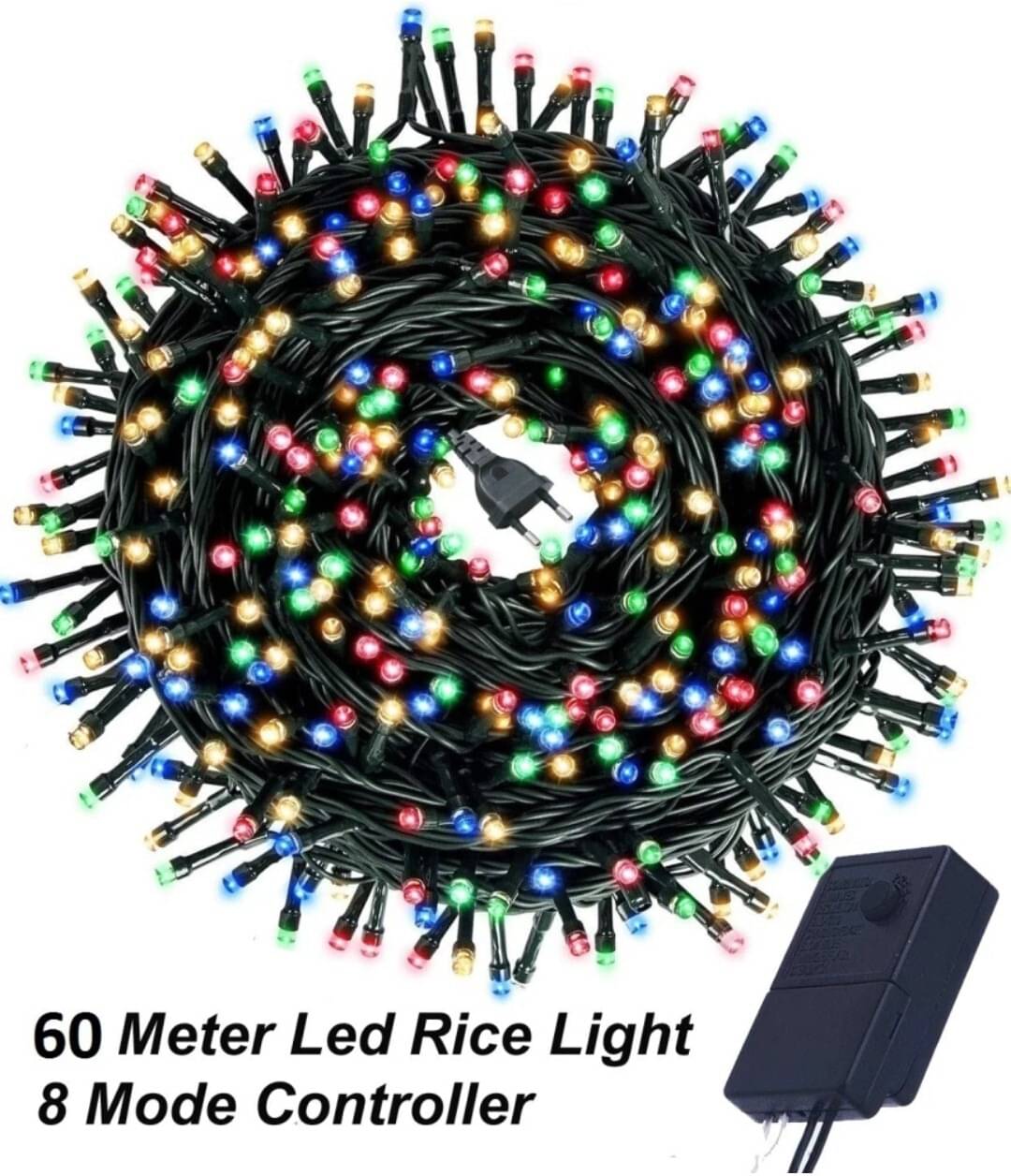     			Spark World Multicolor 60M String Light ( Pack of 1 )
