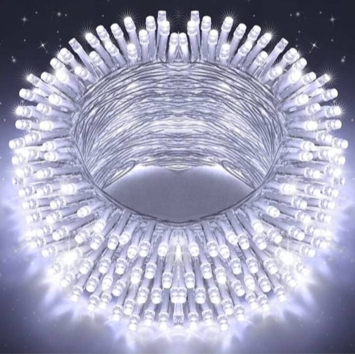     			Spark World White 15M String Light ( Pack of 1 )