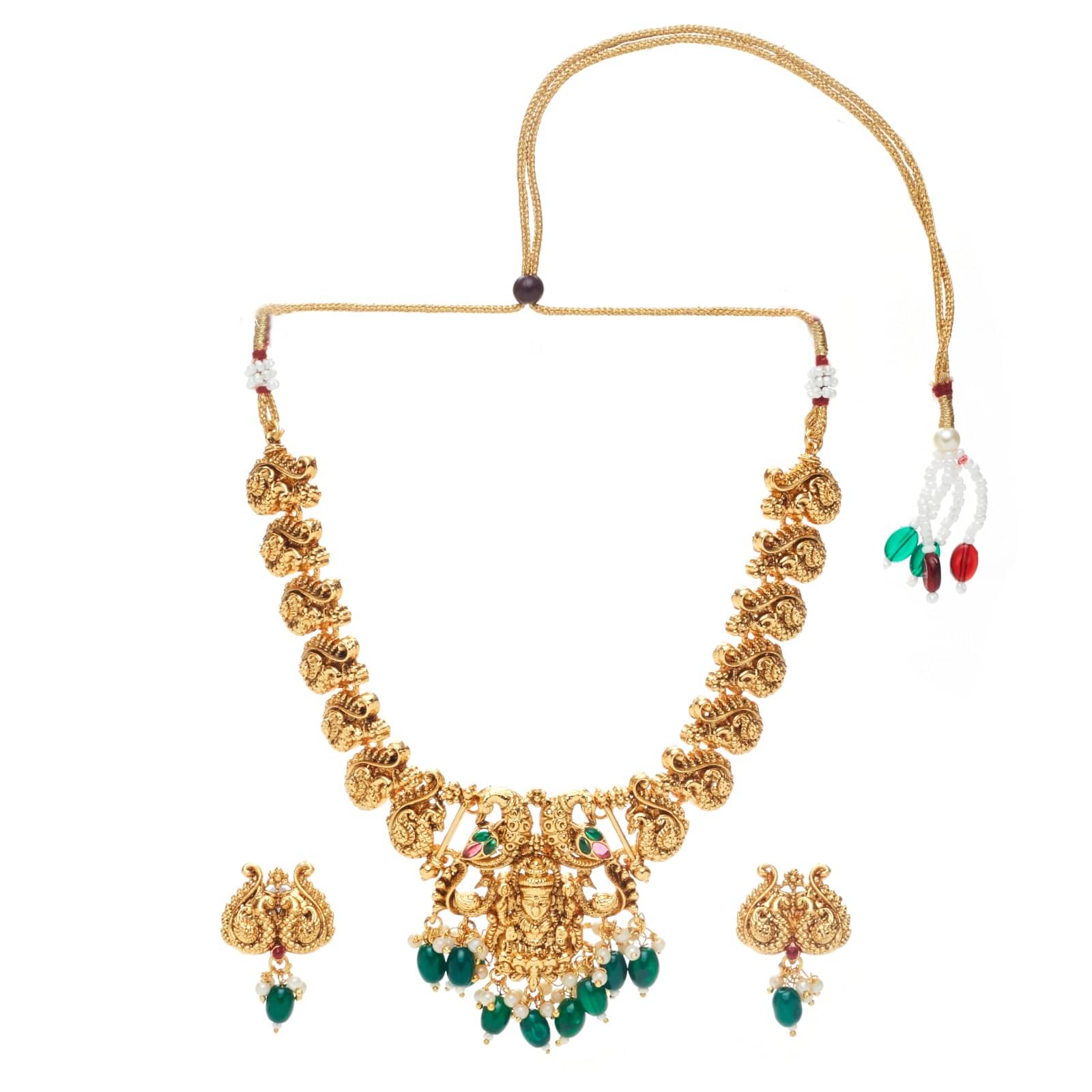     			raajis Multicolor Alloy Necklace Set ( Pack of 1 )