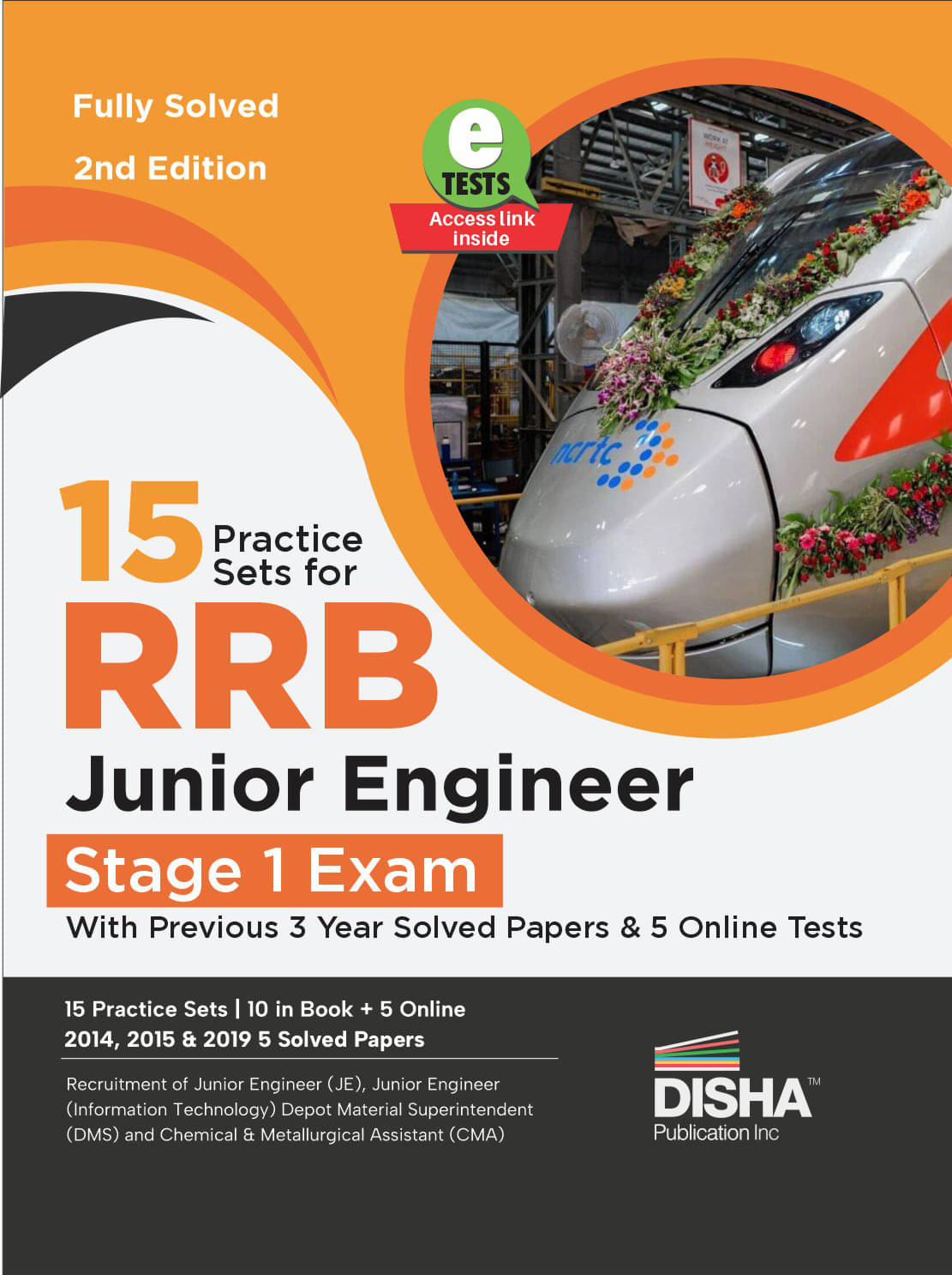 15 Practice Sets for RRB Junior Engineer Stage 1 Exam with Previous 3 Year Solved Papers & 5 Online Tests 2nd Edition 15 Practice Sets for RRB Junior Engineer Stage 1 Exam with Previous 3 Year Solved Papers & 5 Online Tests 2nd Edition