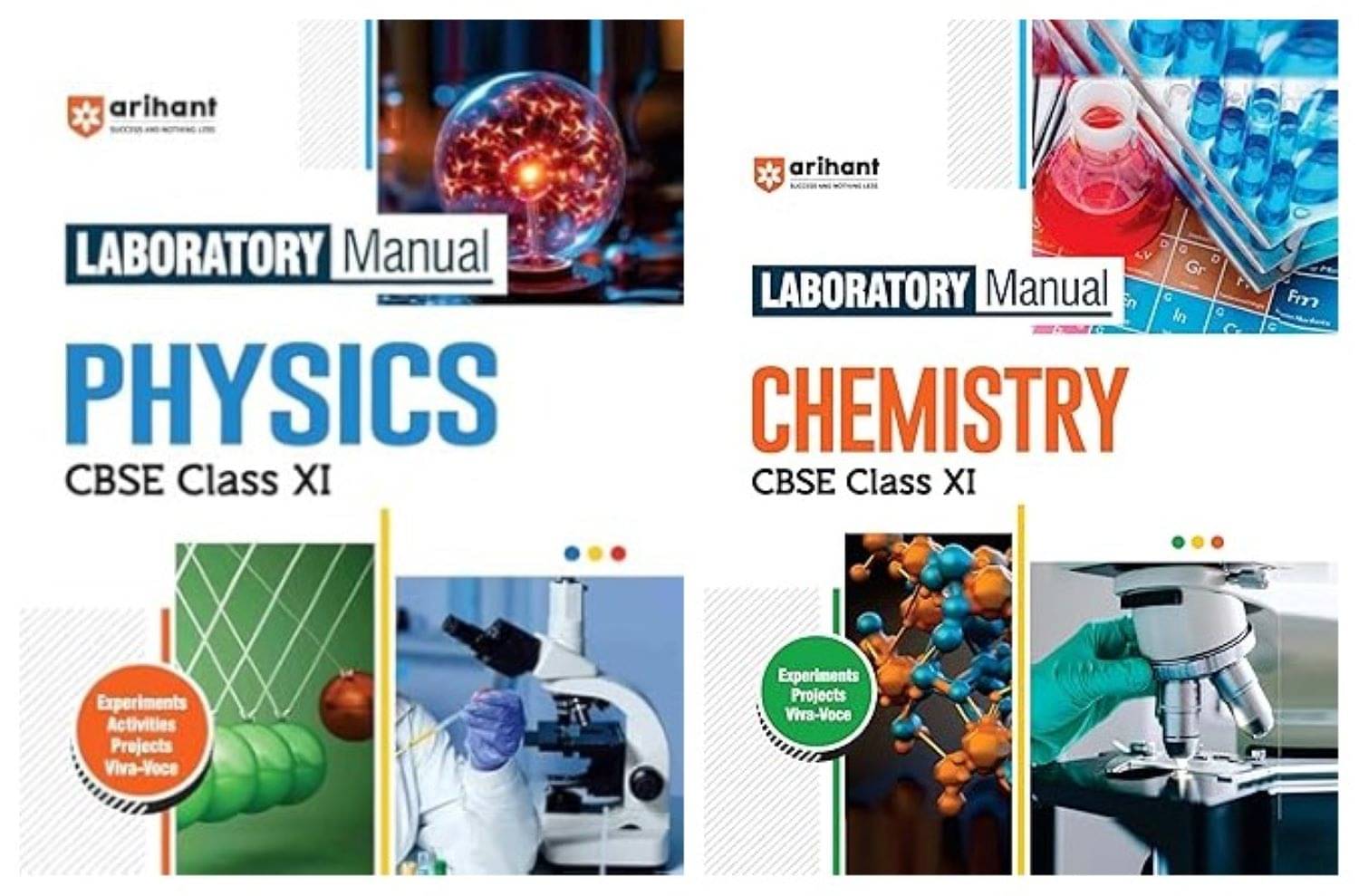     			Arihant Laboratory Manual Physics & Chemistry CBSE Class - XI 2025 EXAM