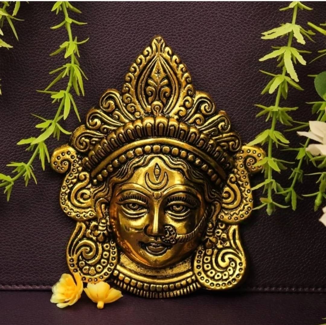     			Basukiya Polyresin Goddess Durga Idol ( 15 cm )