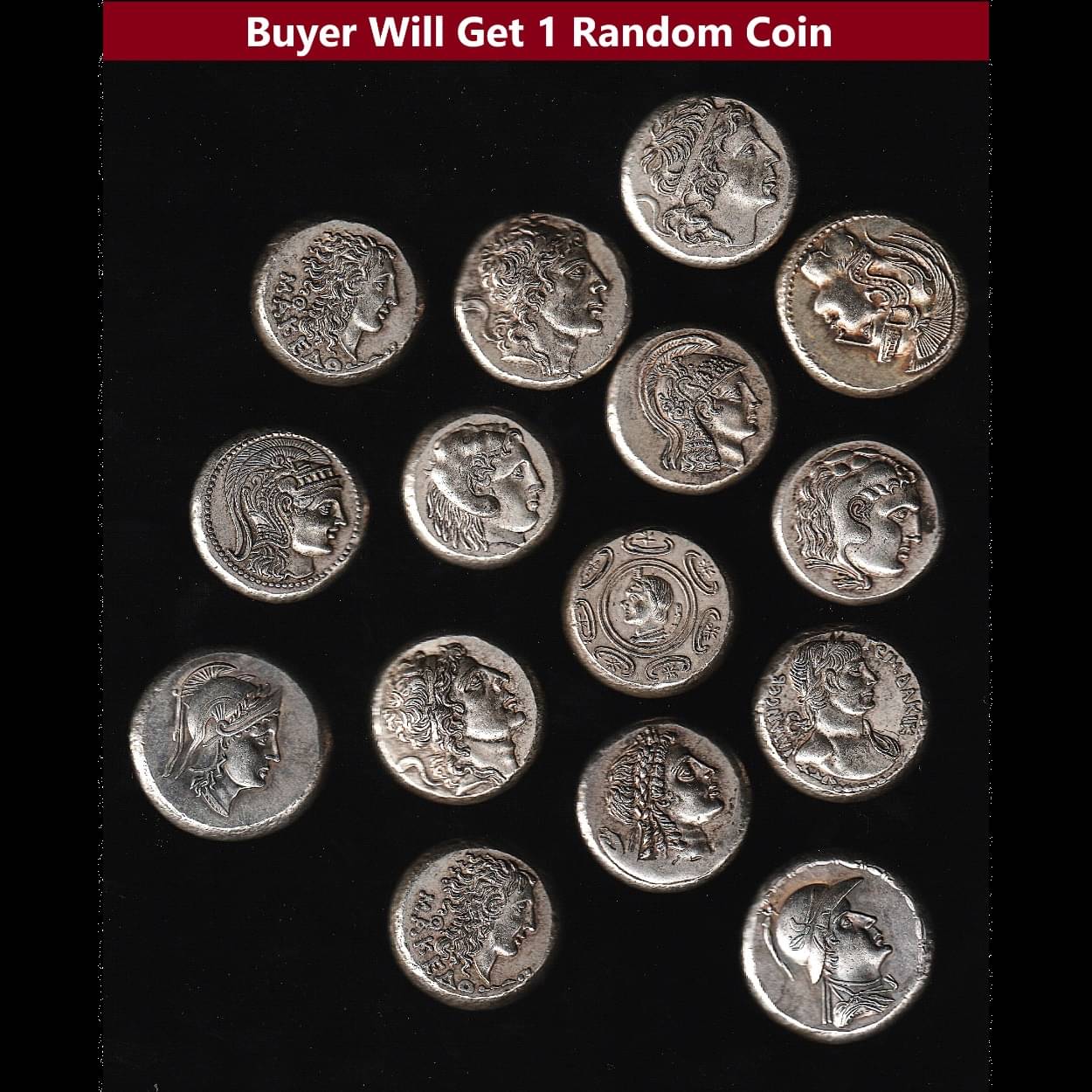 Buyer Will Get 1 Random Heavy Indo Greek old Coin     			Buyer Will Get 1 Random Heavy Indo Greek old Coin