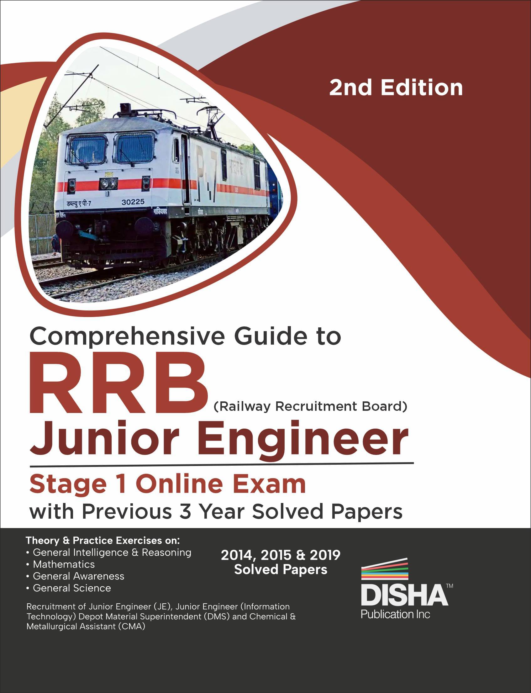 Comprehensive Guide to RRB (Railway Recruitment Board) Junior Engineer Stage 1 Online Exam with Previous 3 Year Solved Papers 2nd Edition Comprehensive Guide to RRB (Railway Recruitment Board) Junior Engineer Stage 1 Online Exam with Previous 3 Year Solved Papers 2nd Edition